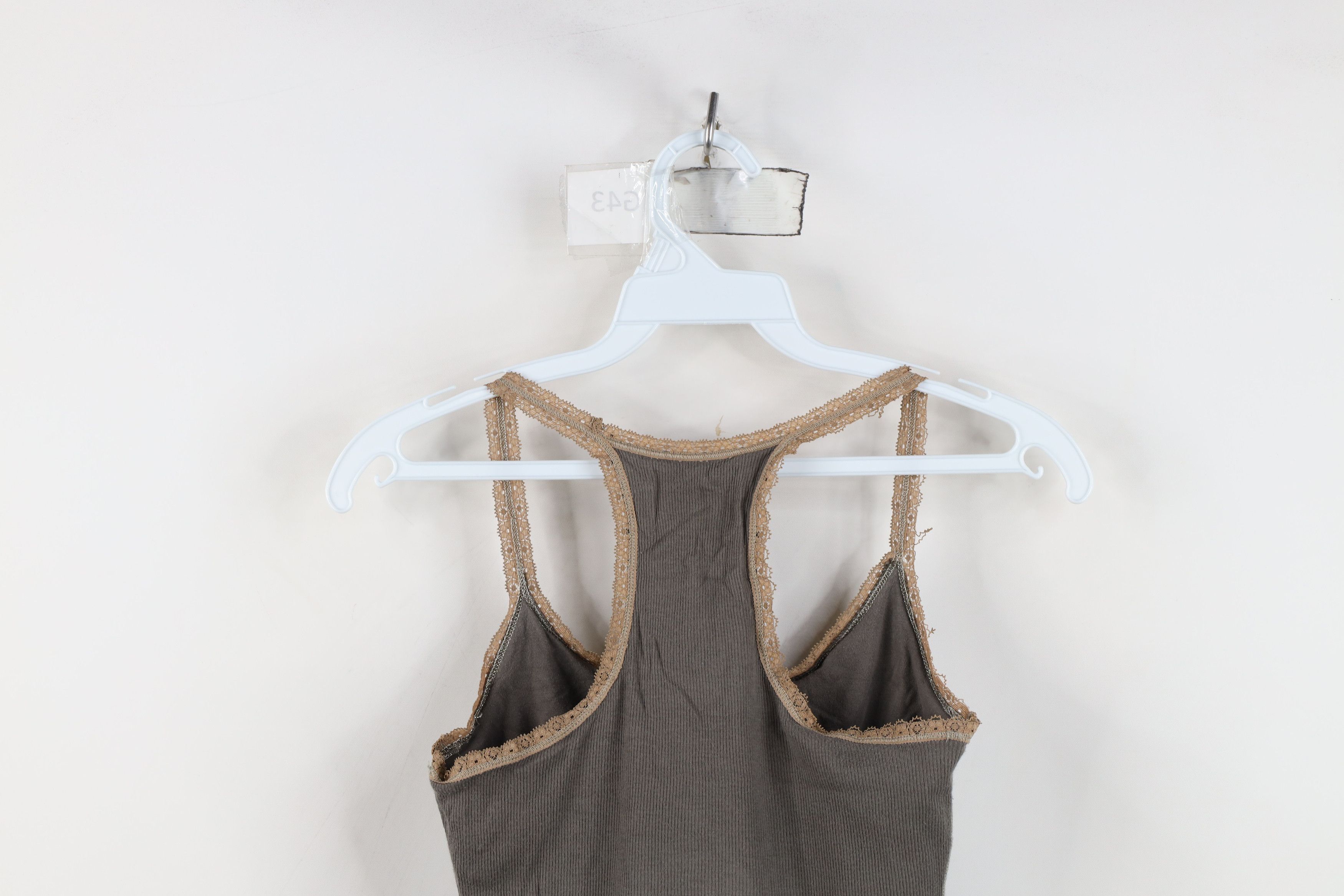 Abercrombie & Fitch Vintage 90s Y2K Abercrombie & Fitch Lace Tank Top T-Shirt Size M / US 6-8 / IT 42-44 - 13 Thumbnail