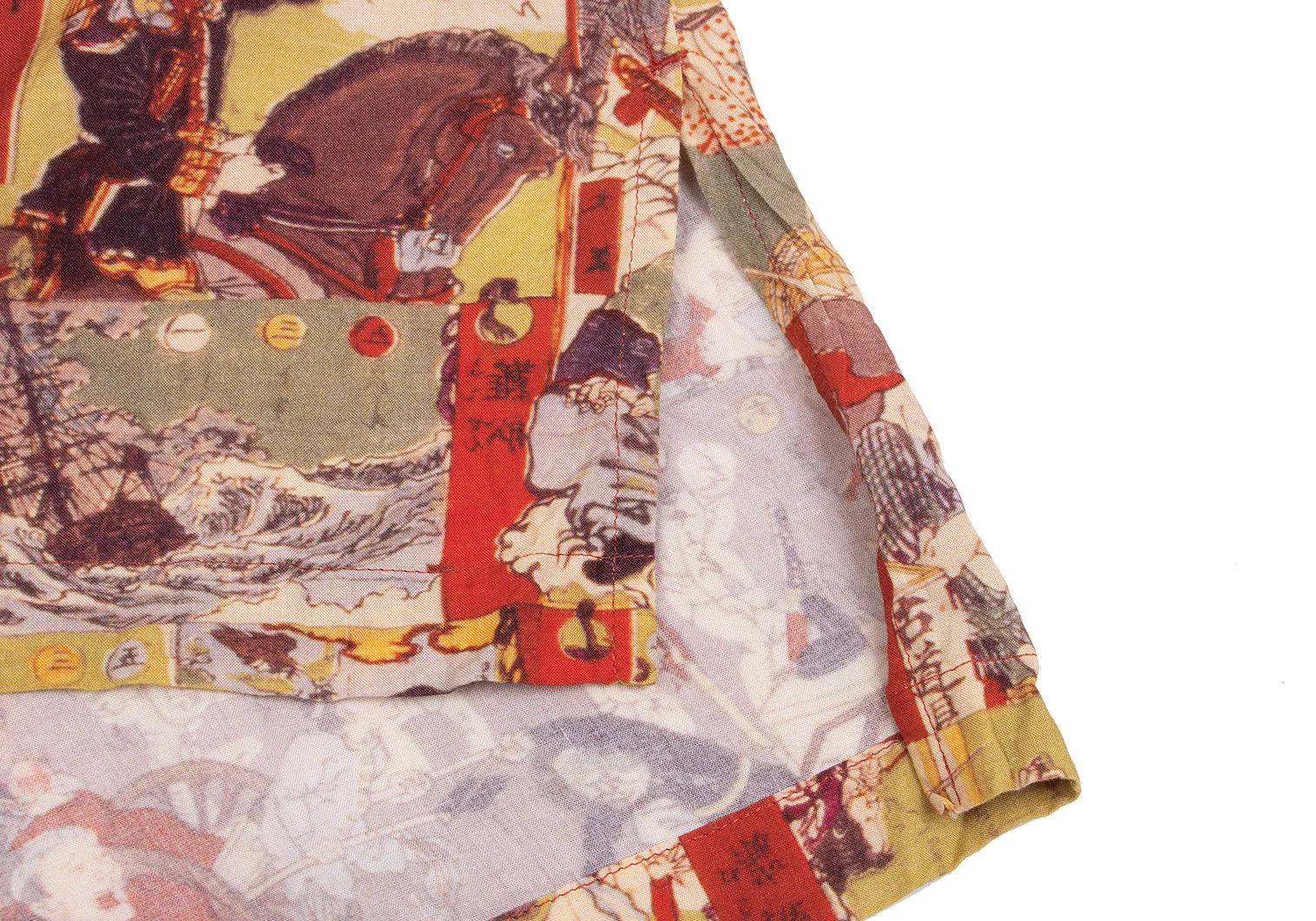 Yohji Yamamoto Multi-Pattern Printed Short Sleeve Shirt Size US M / EU 48-50 / 2 - 7 Thumbnail