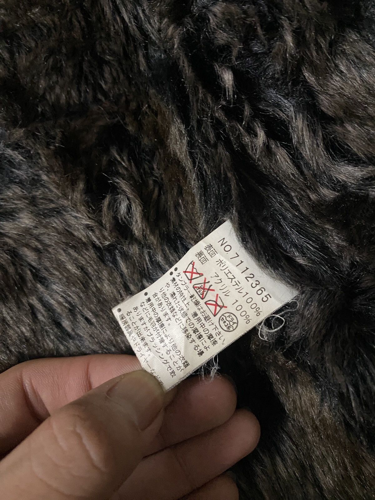 If Six Was Nine 2000's Semantic Design Fur Trim Waxed Jacket Size US L / EU 52-54 / 3 - 12 Thumbnail
