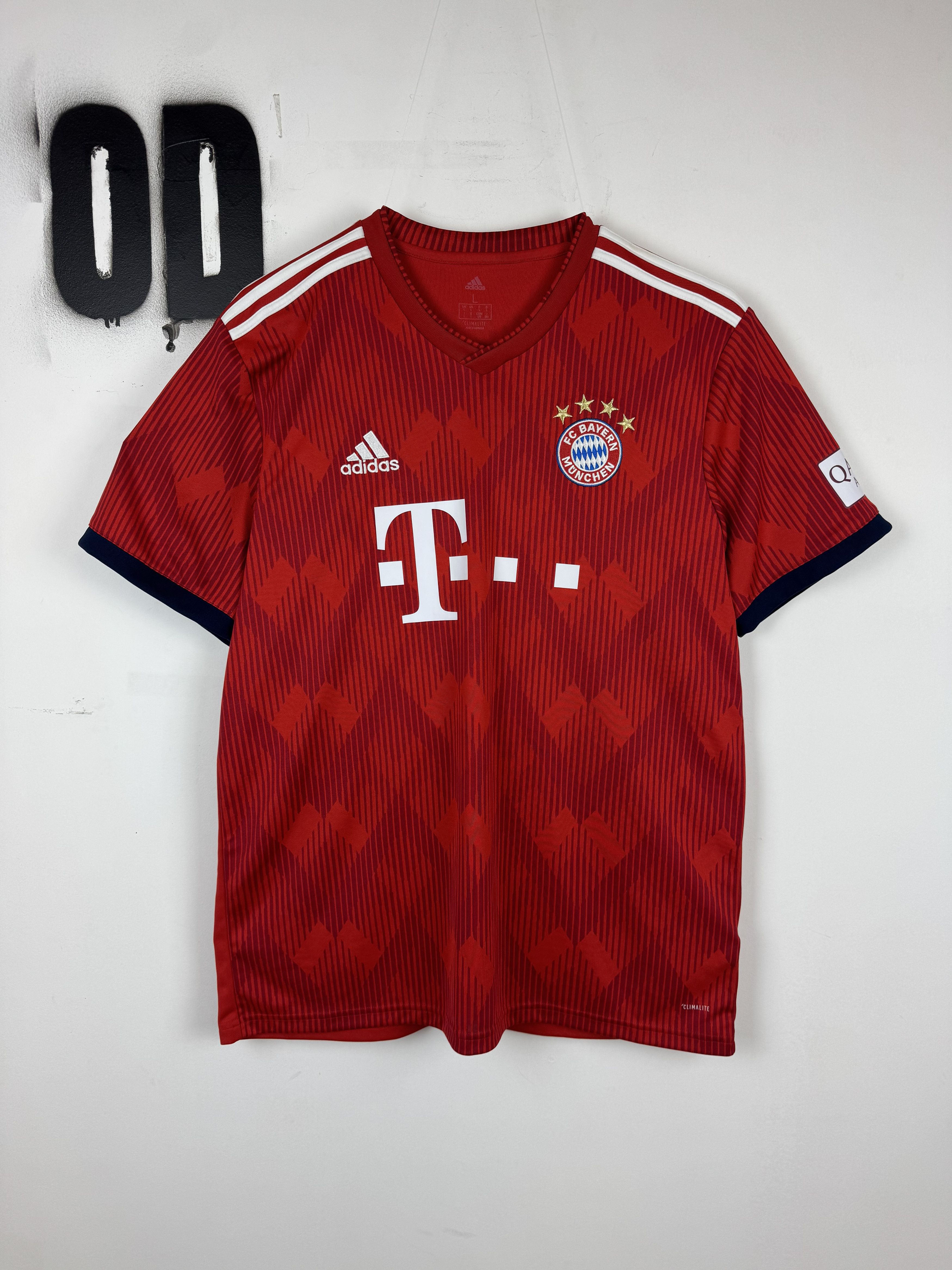 Adidas Bayern Munich 2018-2019 Home Football Shirt Sz L
