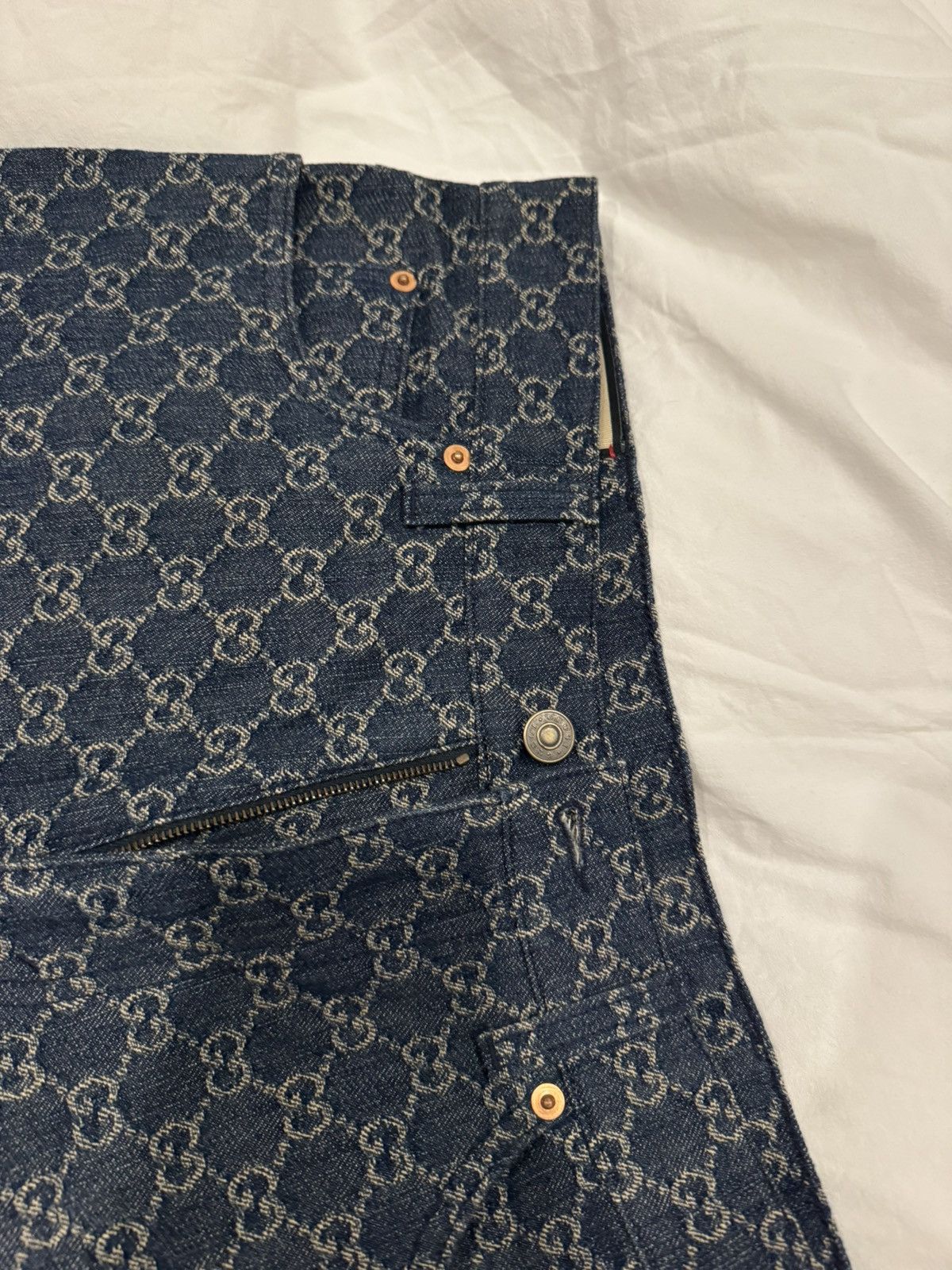 Gucci Gucci Eco Washed GG Denim Pants Size US 32 / EU 48 - 7 Thumbnail