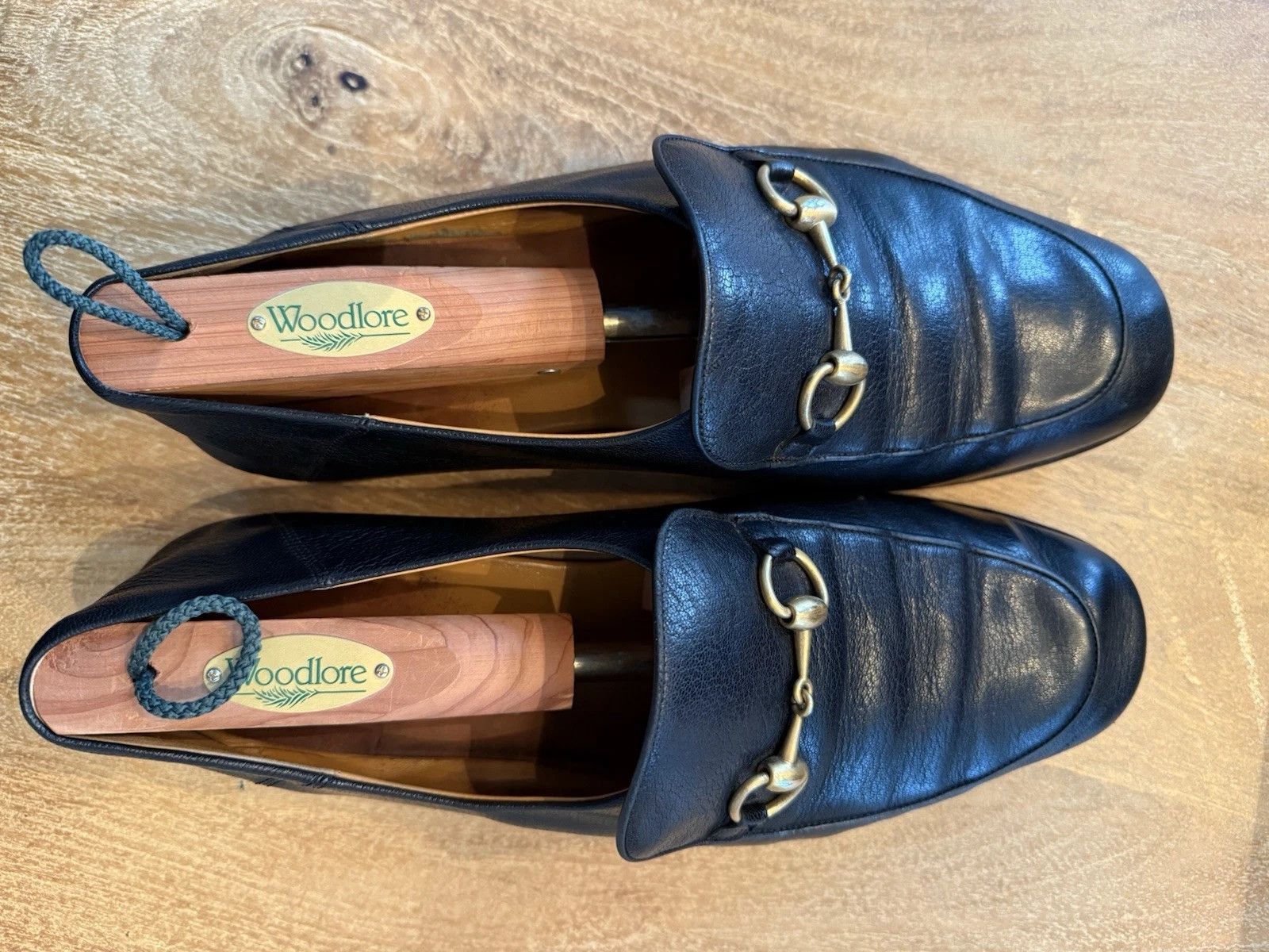 Gucci Gucci Horsebit Loafers Black 10 Snaffle Bit Monogram Size US 10 / EU 43 - 9 Thumbnail