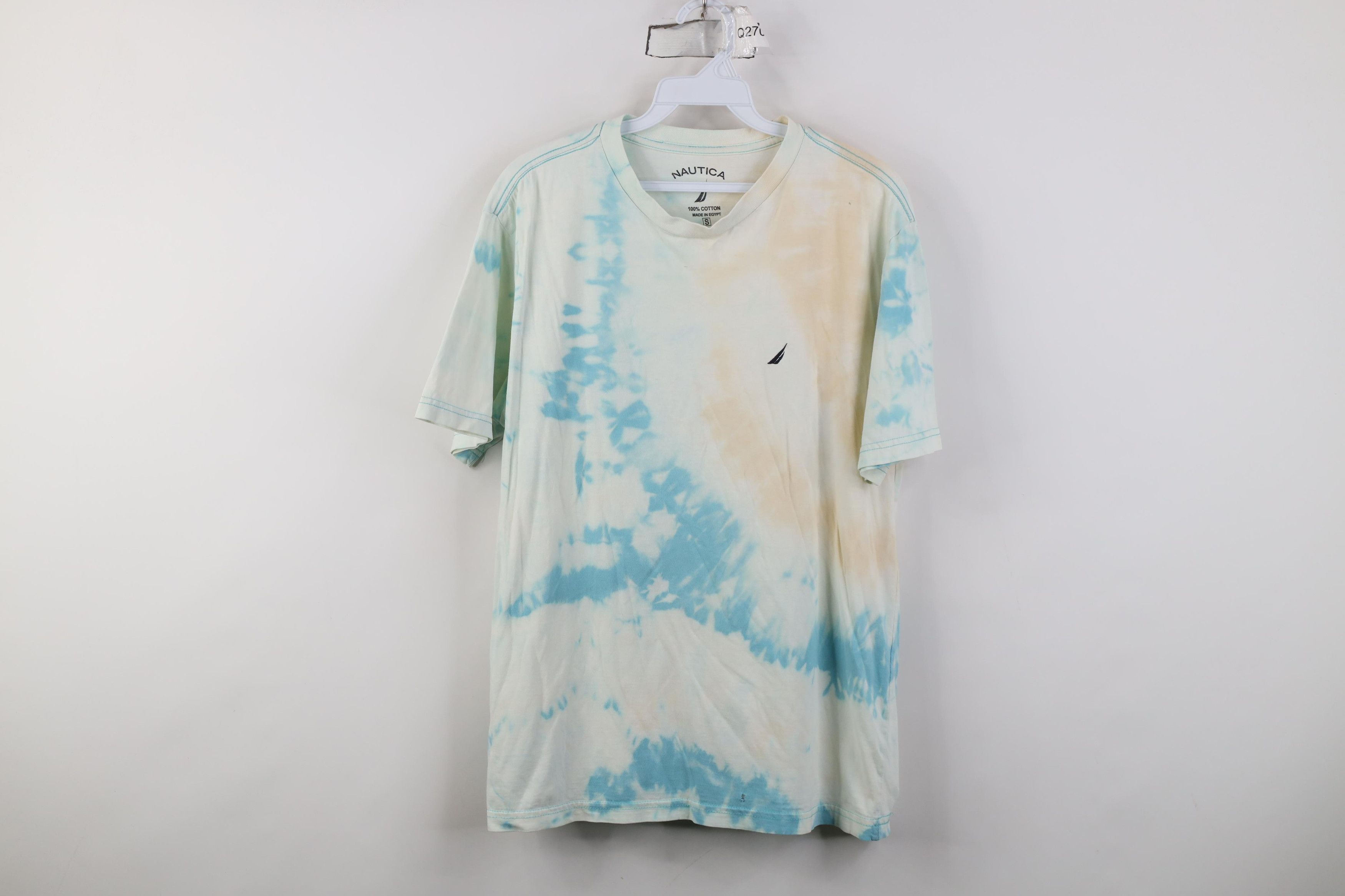 Nautica Vintage Y2K Nautica Acid Wash Sailboat T-Shirt Trippy Size US S / EU 44-46 / 1 - 1 Thumbnail