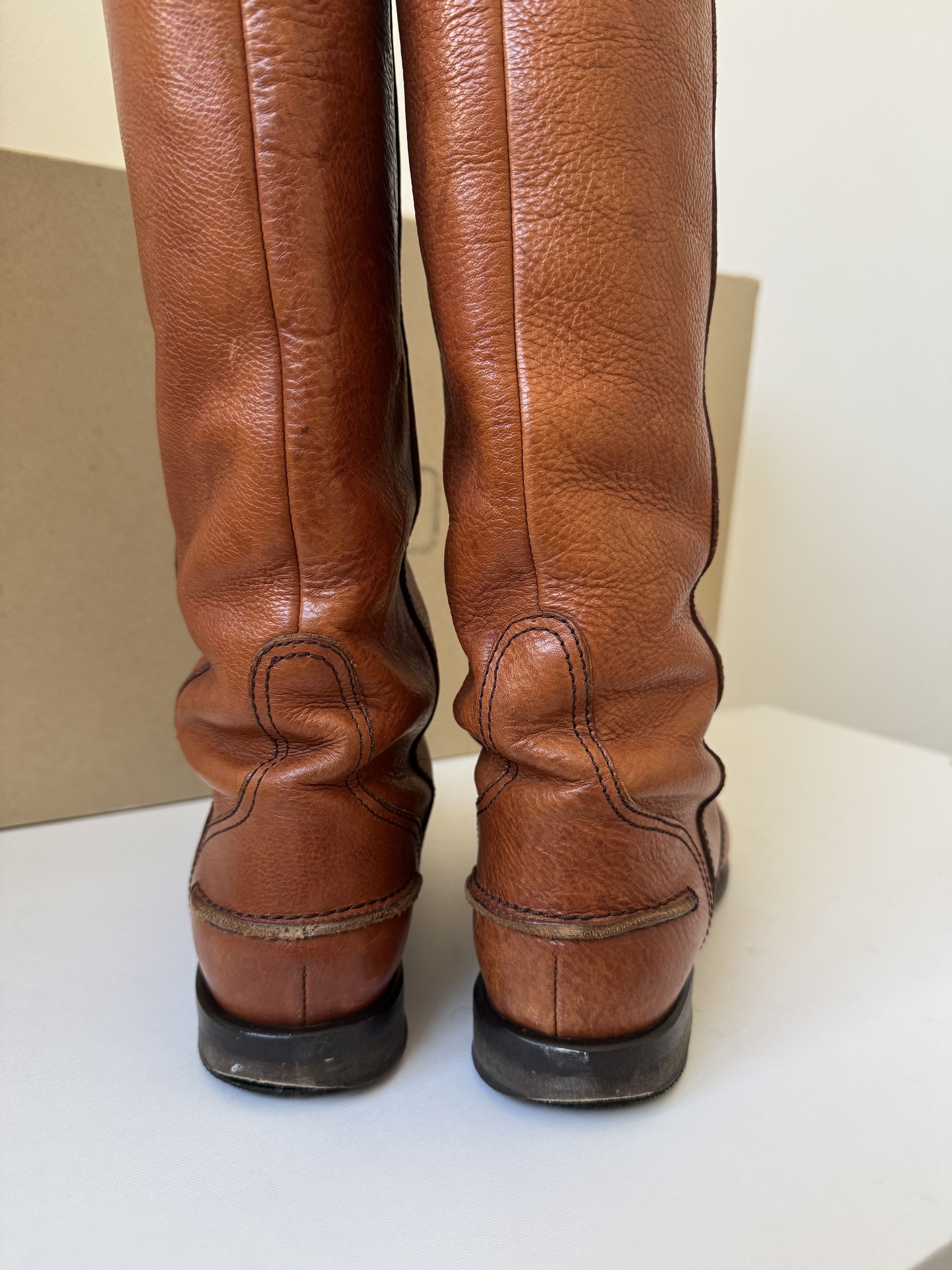 Madewell Madewell Archive Leather Boot Size US 7.5 / IT 37.5 - 8 Thumbnail