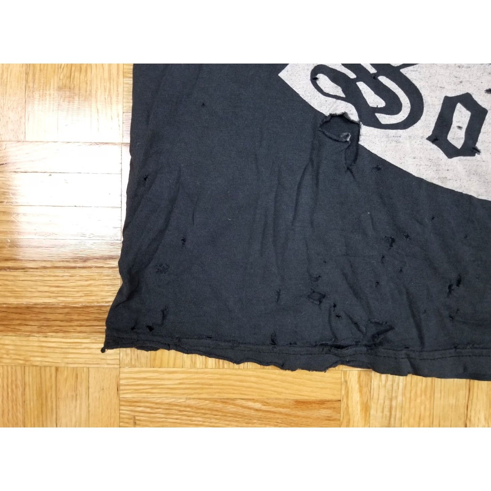 Vintage VINTAGE BLACK LABEL SOCIETY T-SHIRT XL BLACK DISTRESSED GRUNGE 2007 Men Size US XL / EU 56 / 4 - 6 Thumbnail