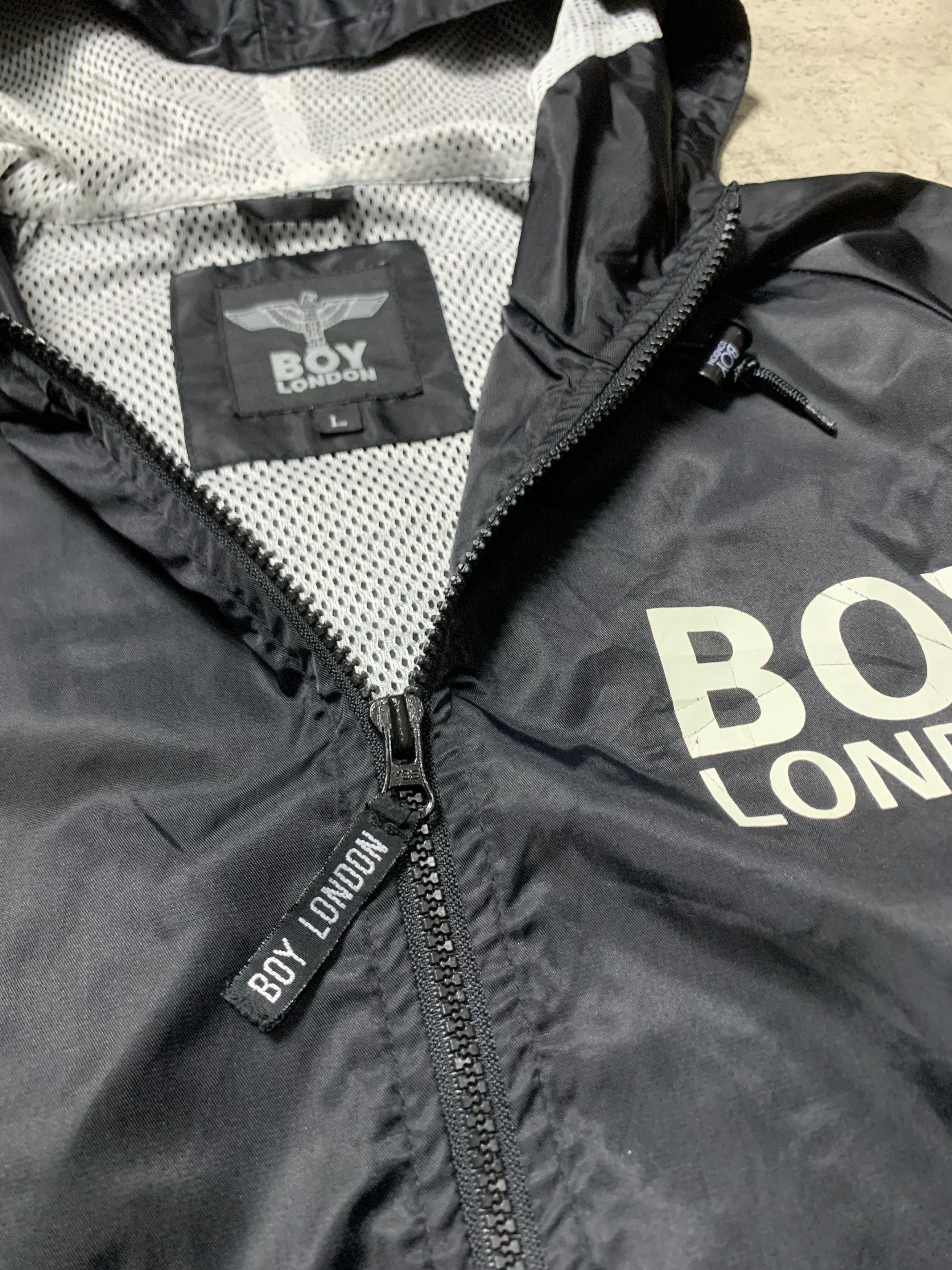 Boy London 2000s Boy London - Black Jacket Big Logo Rare Boy London Size US L / EU 52-54 / 3 - 8 Thumbnail