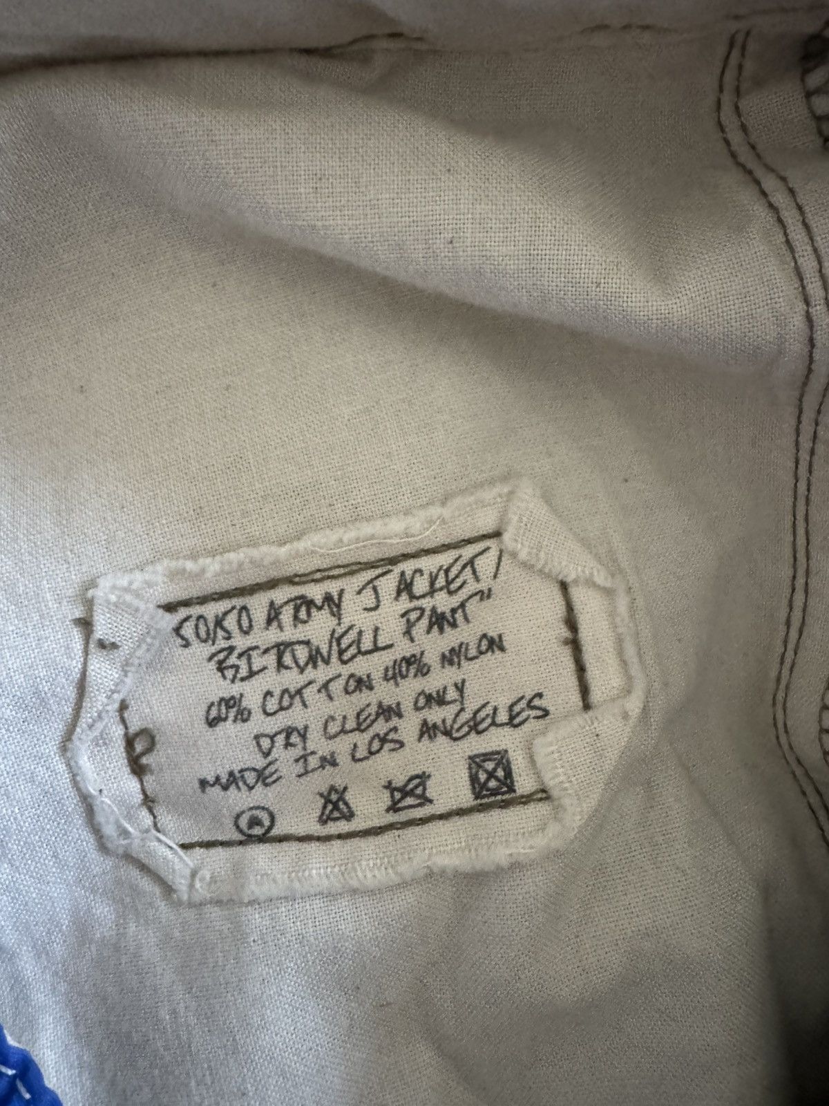 Greg Lauren Greg lauren jogger pants50/50 Army jacket Birdwell pants Size US 34 / EU 50 - 5 Thumbnail