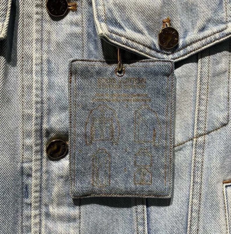 Louis Vuitton Louis Vuitton blue washed denim jacket tag ja 2412-Nextarrow Size US S / EU 44-46 / 1 - 3 Thumbnail