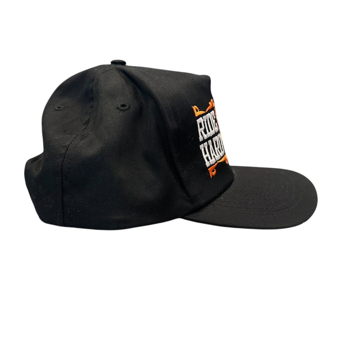 Vintage Vintage 1990s Ride Hard Play Hard biker trucker SnapBack cap Size ONE SIZE - 3 Thumbnail