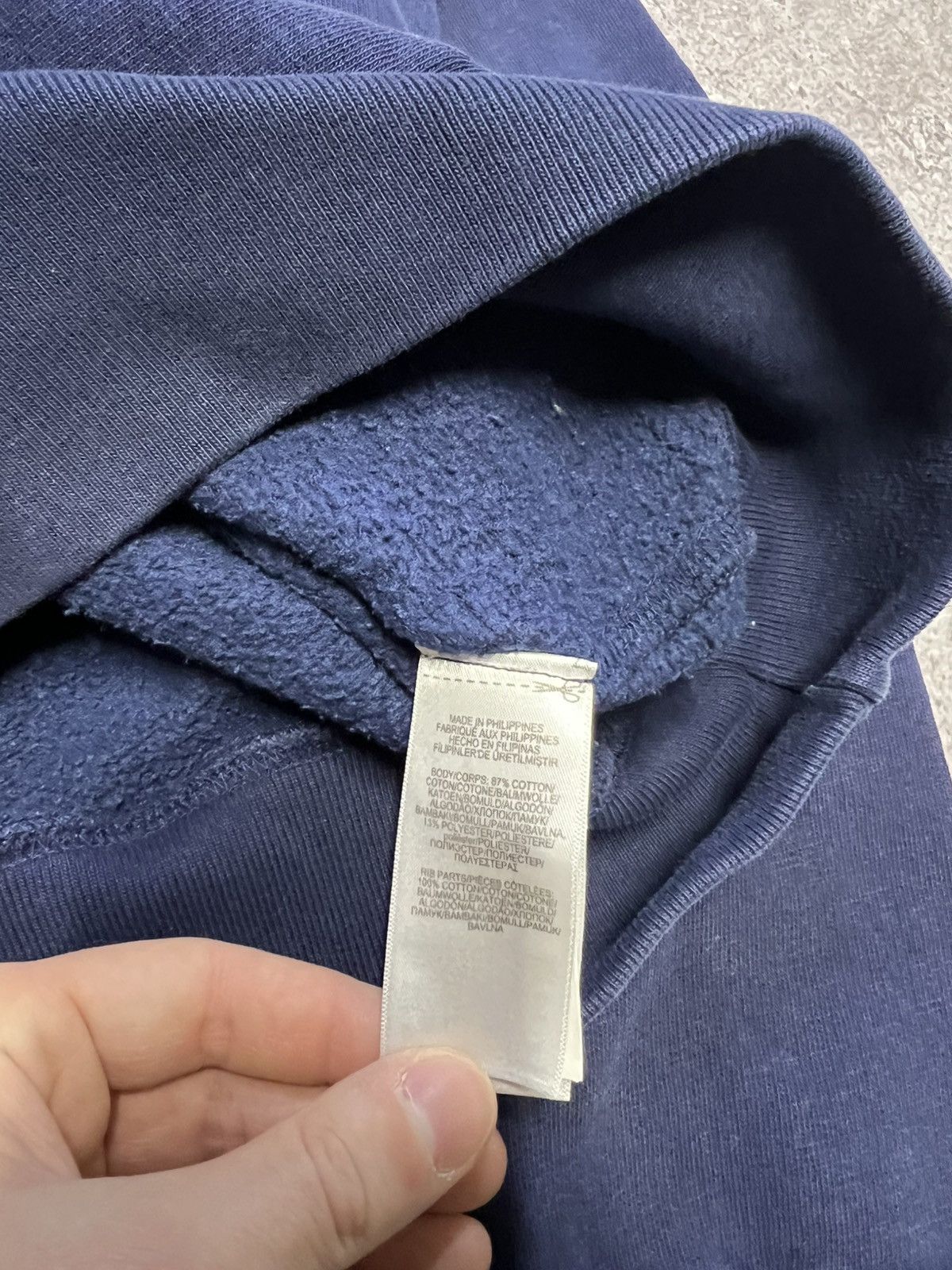 Polo Ralph Lauren Vintage Polo Ralph Lauren Hoodie P Logo Y2K Size US M / EU 48-50 / 2 - 10 Thumbnail