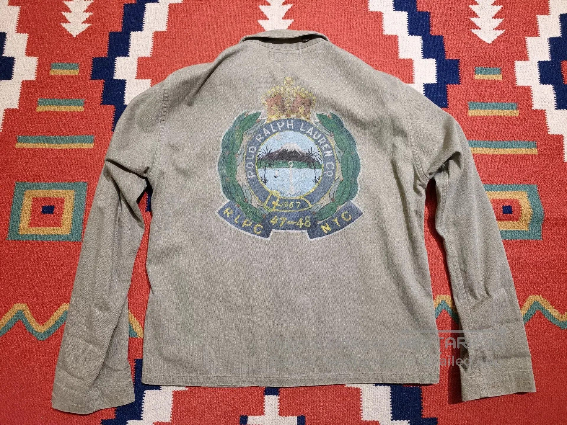 RRL Ralph Lauren Polo Ralph Lauren WWII USMC HBT P44 Jacket. Size US S / EU 44-46 / 1 - 1 Thumbnail