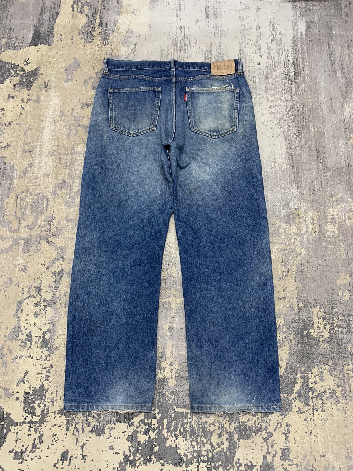 Japanese Brand Vintage Japanese Uniqlo Loose Baggy Jeans W35x29 Size US 35 - 12 Thumbnail