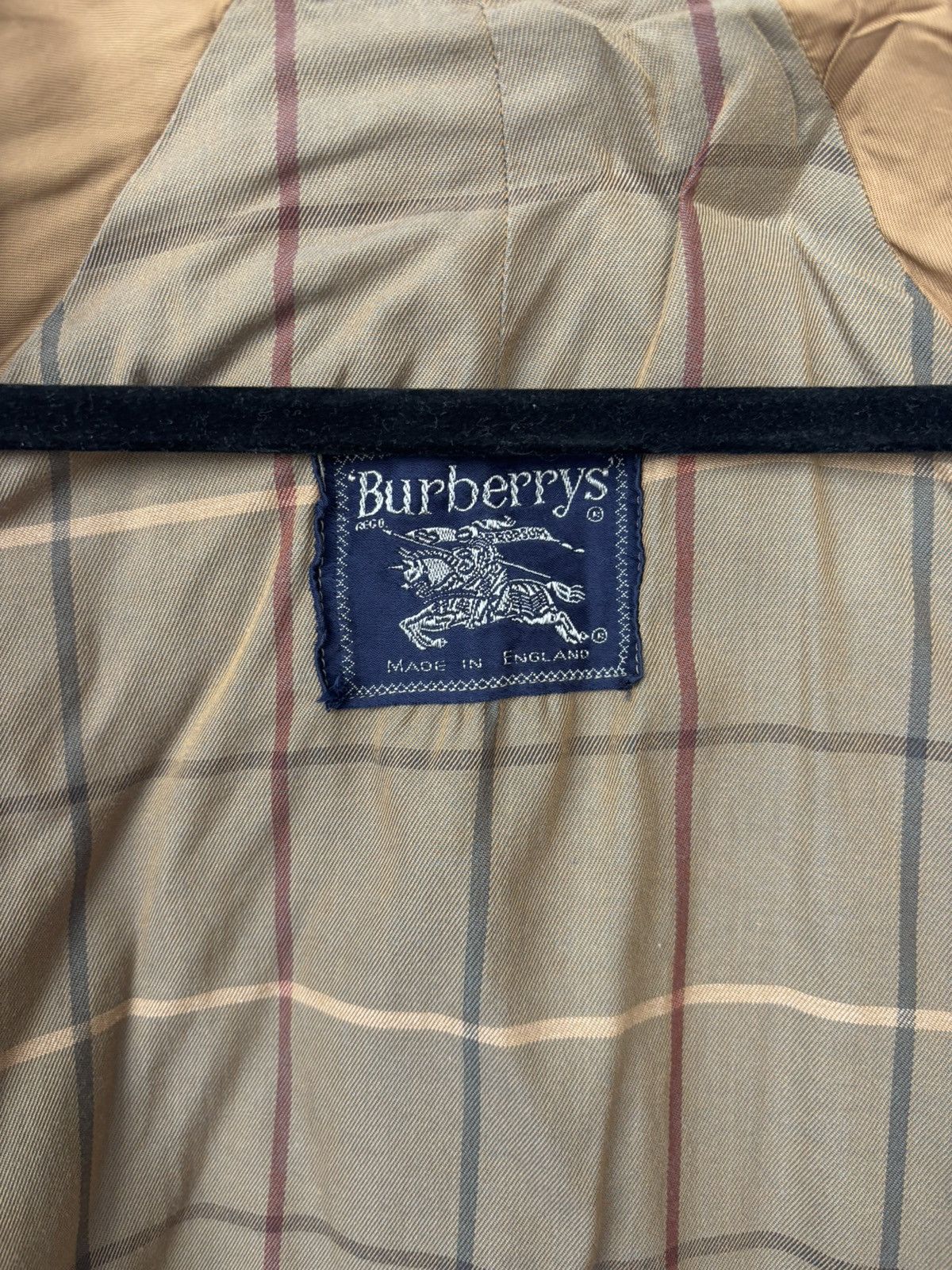 Burberry Vintage Burberry Trench Coat Size L / US 10 / IT 46 - 8 Thumbnail