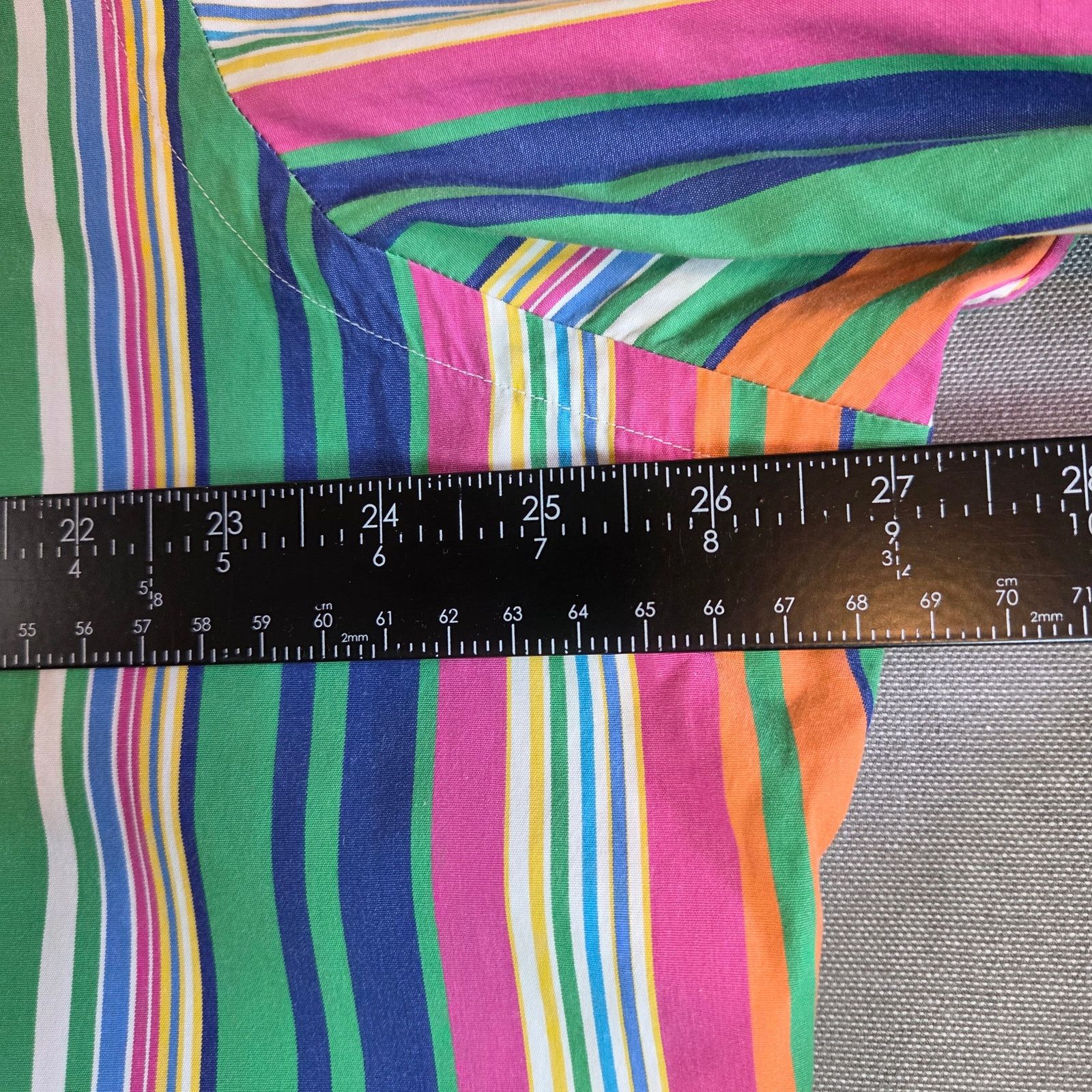 Polo Ralph Lauren Ralph Lauren Regent Fit Multicolor Stripe Shirt XL Size US XL / EU 56 / 4 - 9 Thumbnail