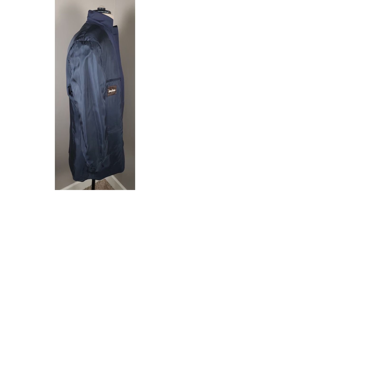 Ermenegildo Zegna Ermenegildo Zegna Blazer Mens 46R Wool Elastane Blue 3 Button Blazer Denim? Size 46R - 9 Thumbnail