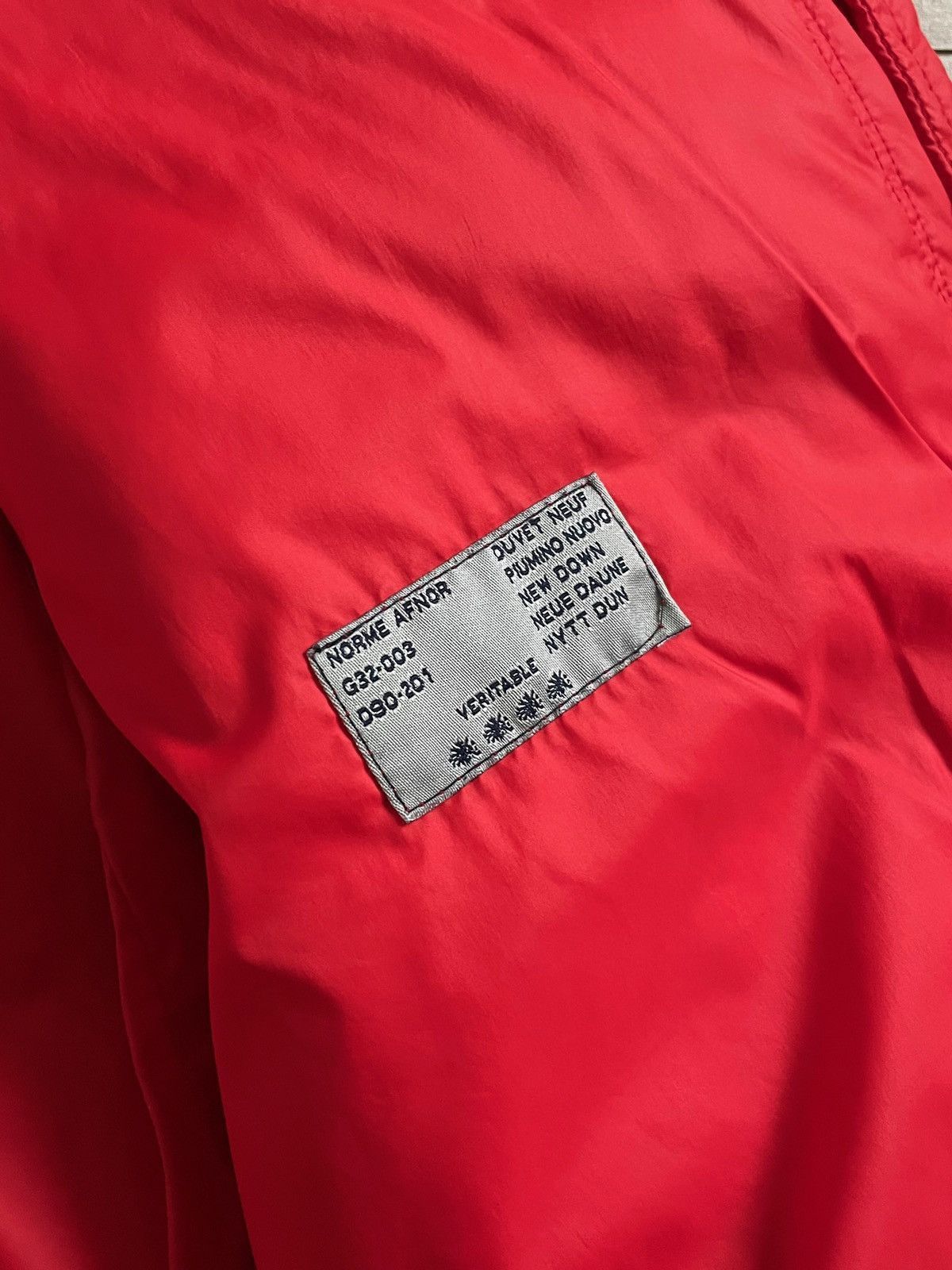 Moncler Vintage Moncler Grenoble Red Down Hooded Puffer Jacket Size L / US 10 / IT 46 - 22 Thumbnail