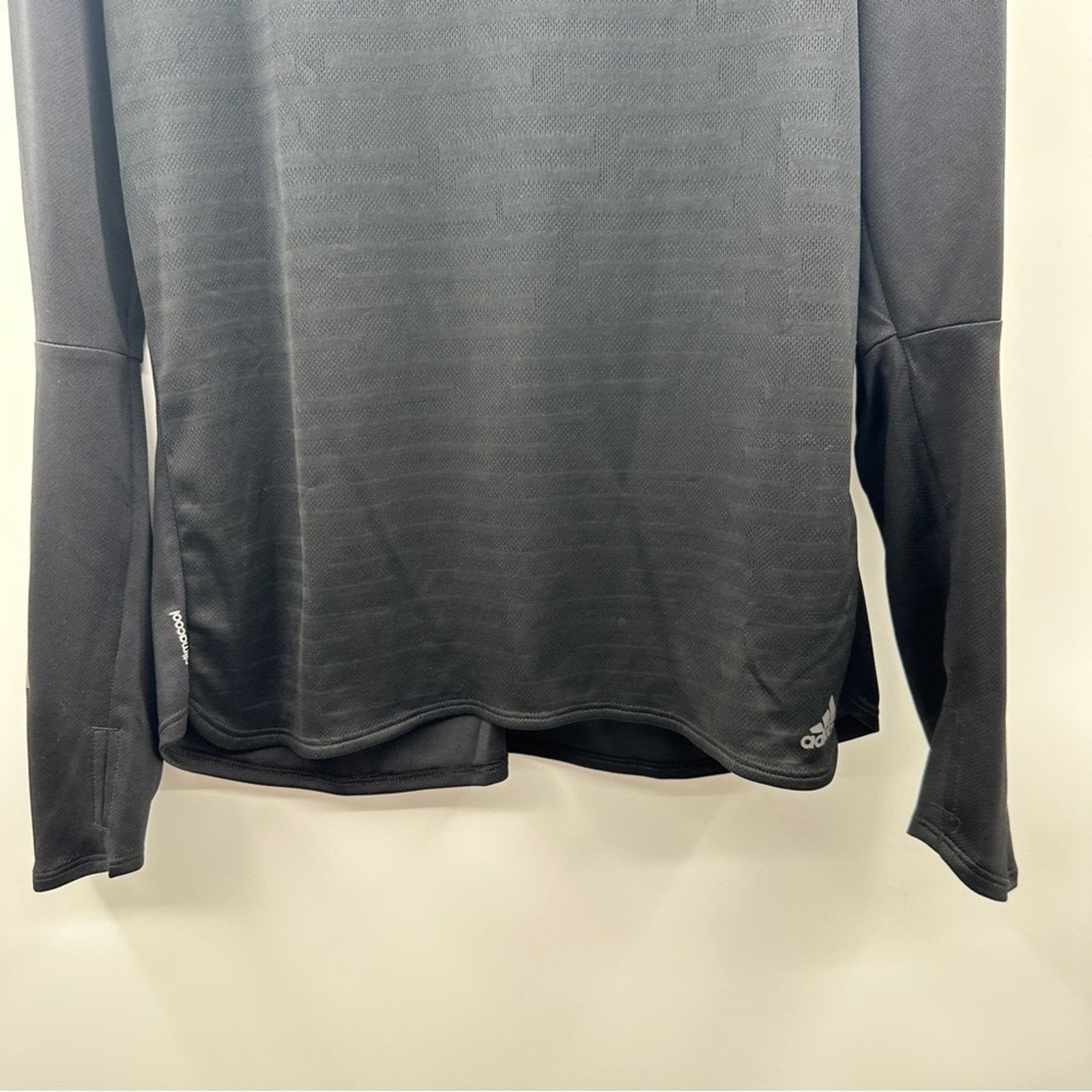 Adidas Adidas Black RS LS Long Sleeve Activewear Tee Size L Size L / US 10 / IT 46 - 3 Thumbnail