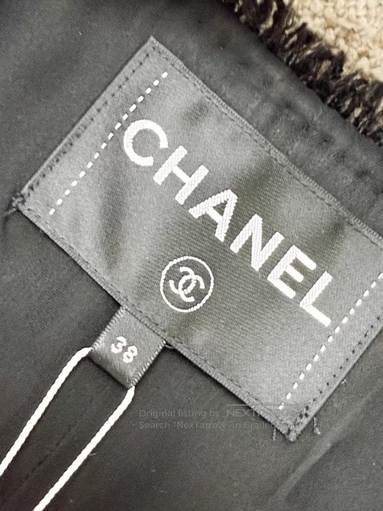 Chanel Chanel Golden glazed flower buckle diagonally inserted fou Size XS / US 0-2 / IT 36-38 - 5 Thumbnail