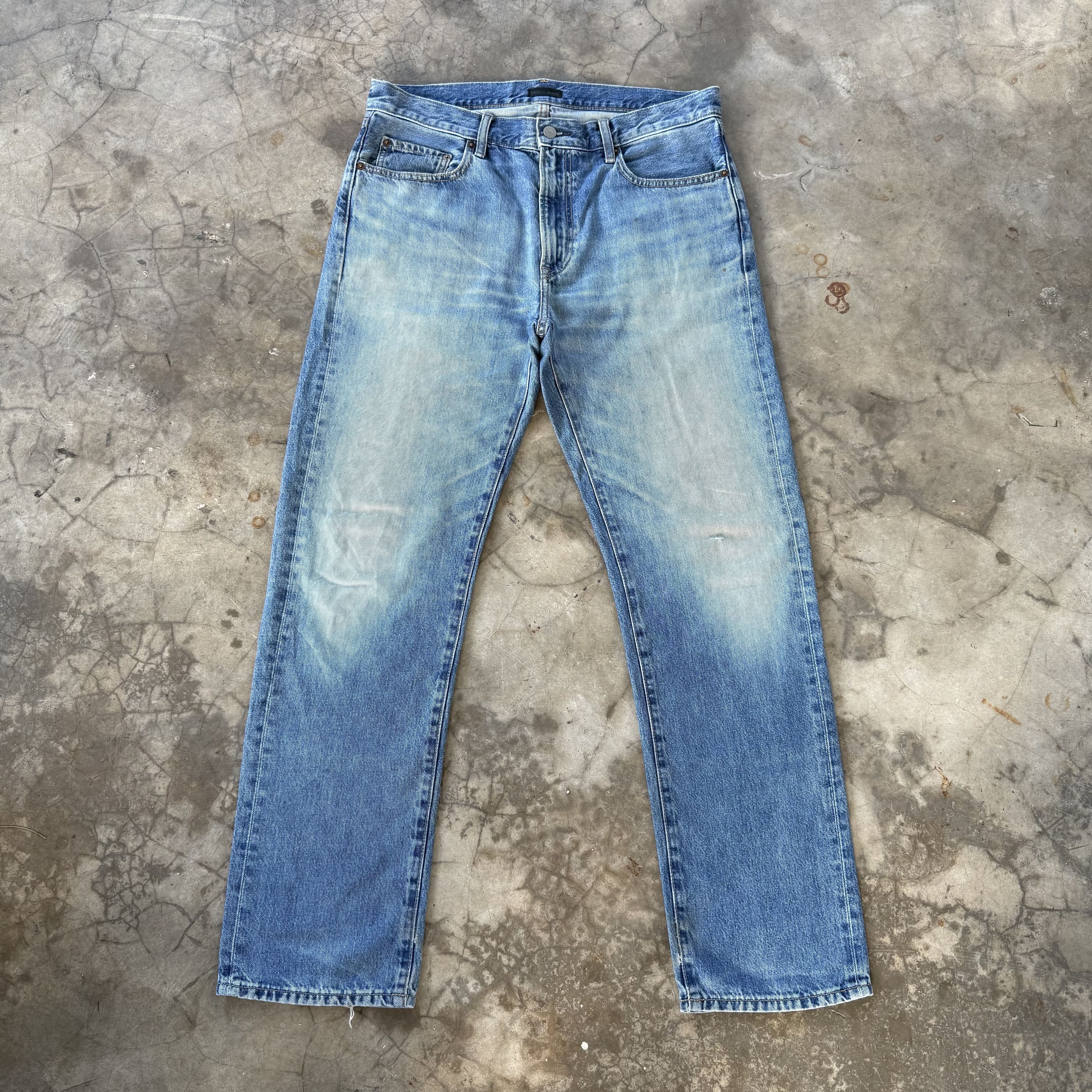 Japanese Brand Vintage Japanese Rusty Faded Denim Jean Size US 36 / EU 52 - 1 Thumbnail