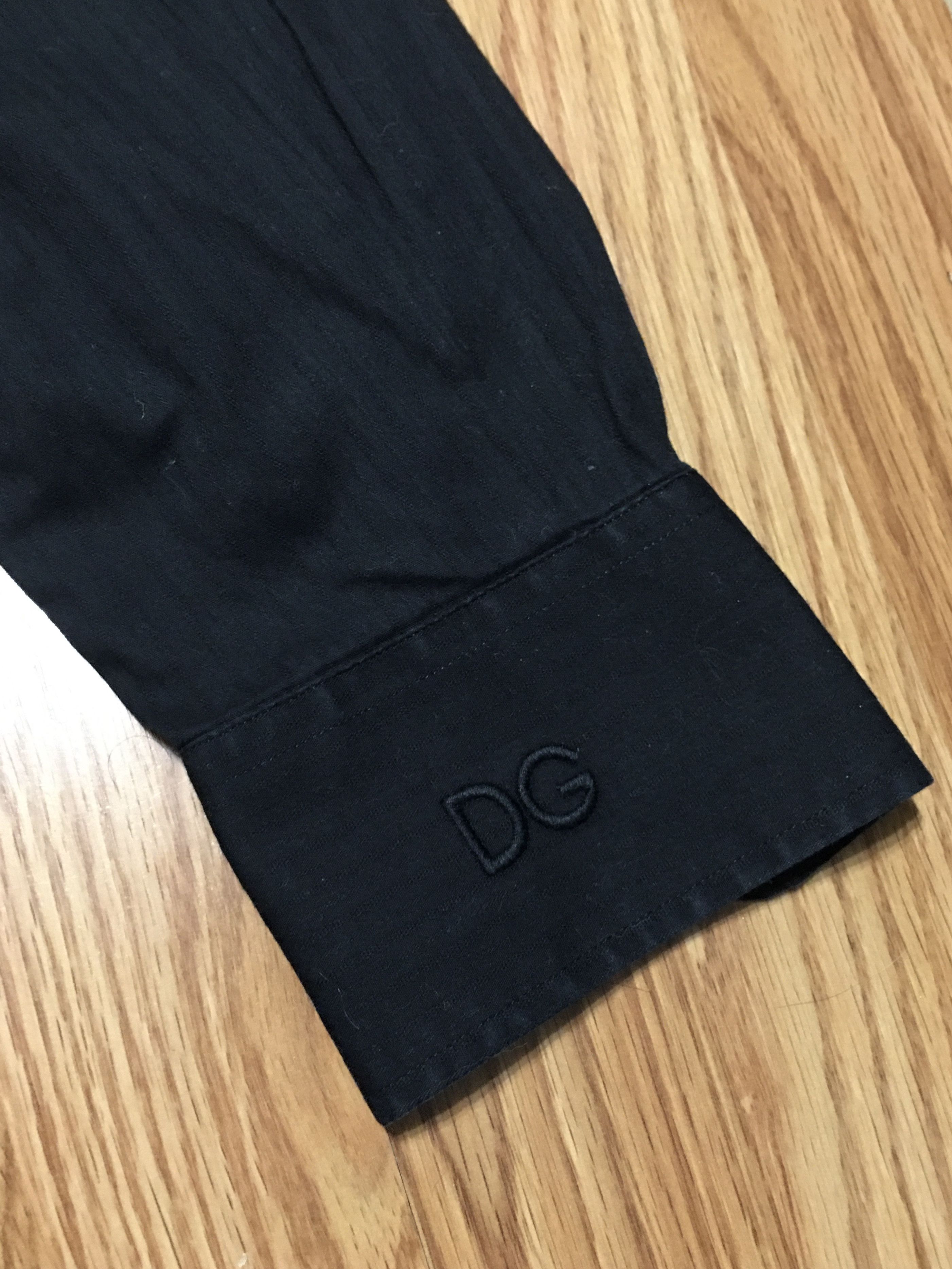 Dolce & Gabbana Dolce & Gabbana Gold Shirt Mens Black Stripe Size 16/41 Size US M / EU 48-50 / 2 - 5 Thumbnail