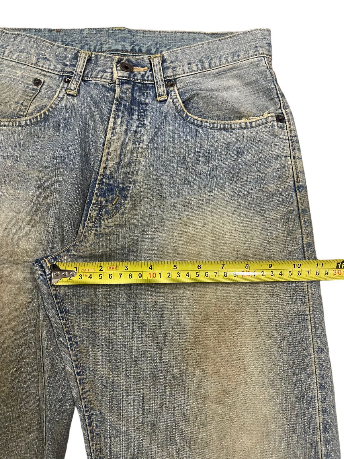 Edwin Vintage 90s Edwin Mud Wash Style Loose Jeans Size US 30 / EU 46 - 12 Thumbnail