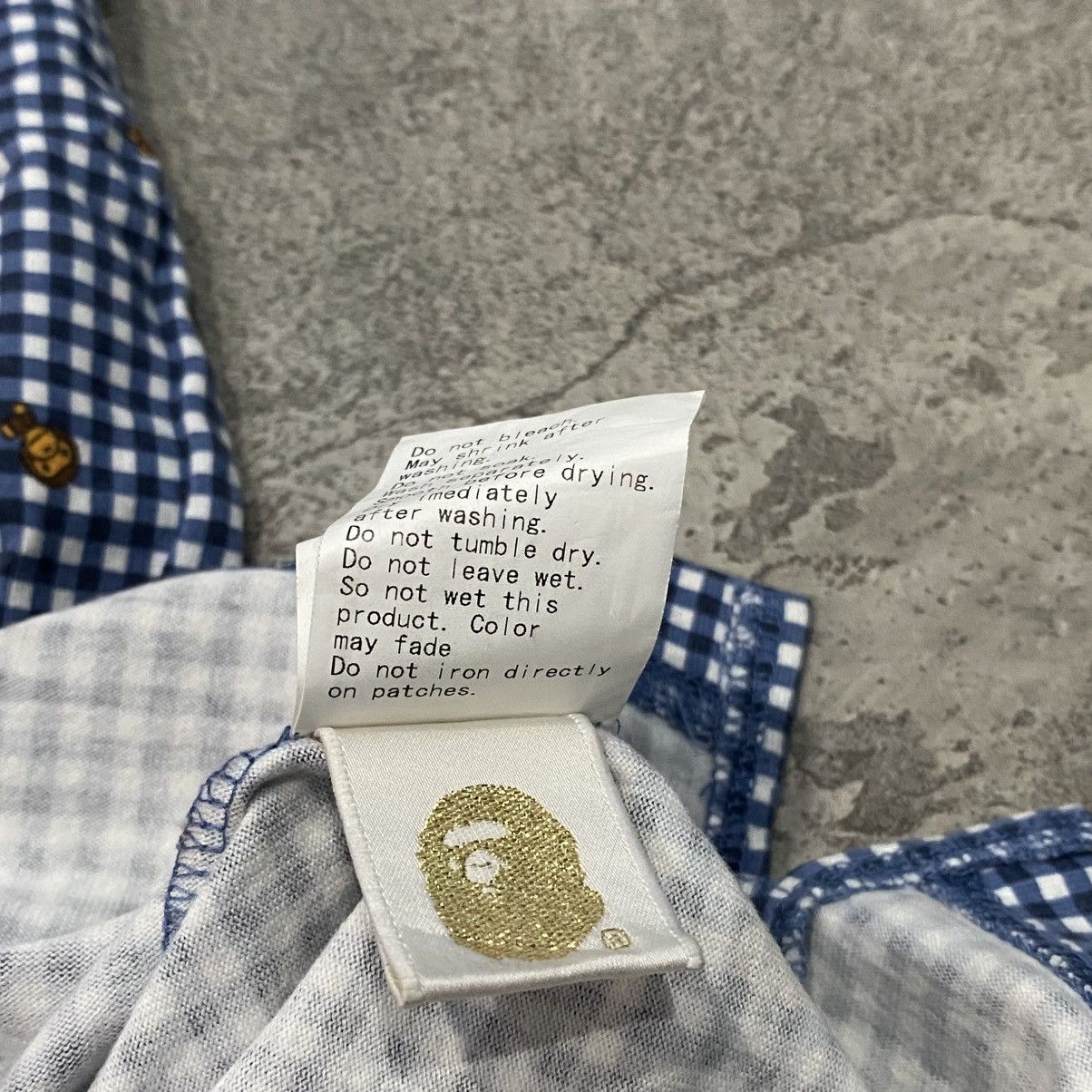 Bape Baby Milo Shirt Monogram Size US L / EU 52-54 / 3 - 4 Thumbnail