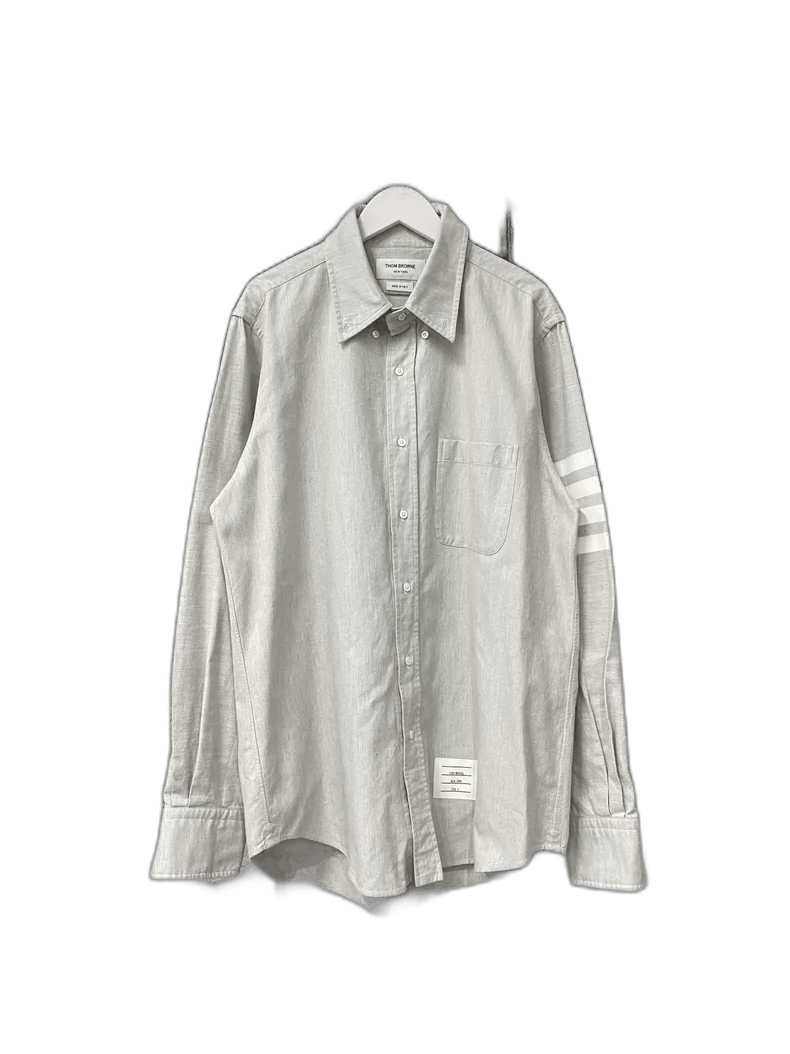 Thom Browne Thom Browne Long Sleeve Button-Up Shirt Size US M / EU 48-50 / 2 - 1 Thumbnail