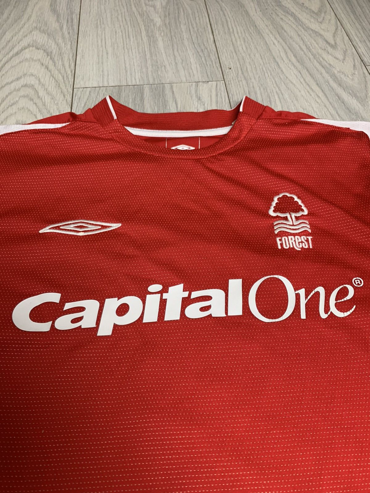 Umbro Vintage Soccer Jersey Umbro Forest Nottingham Size US M / EU 48-50 / 2 - 4 Thumbnail