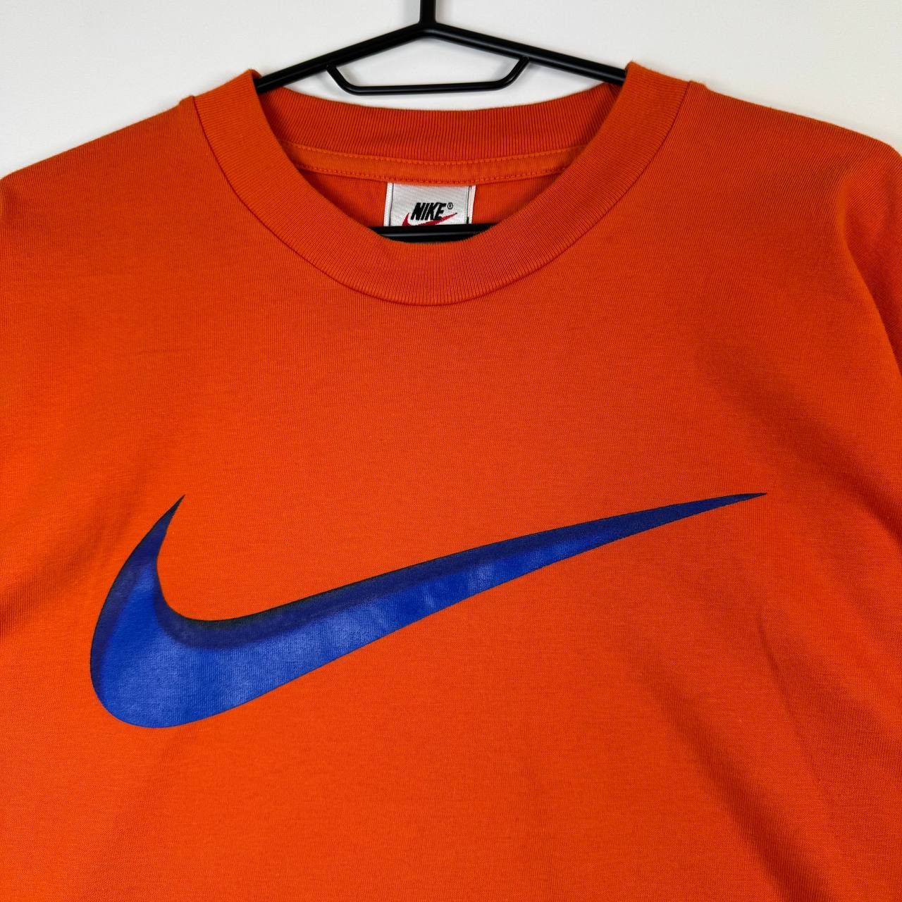 Nike Nike Swoosh T-Shirt Orange CA#05553 Mens L Size US L / EU 52-54 / 3 - 2 Thumbnail