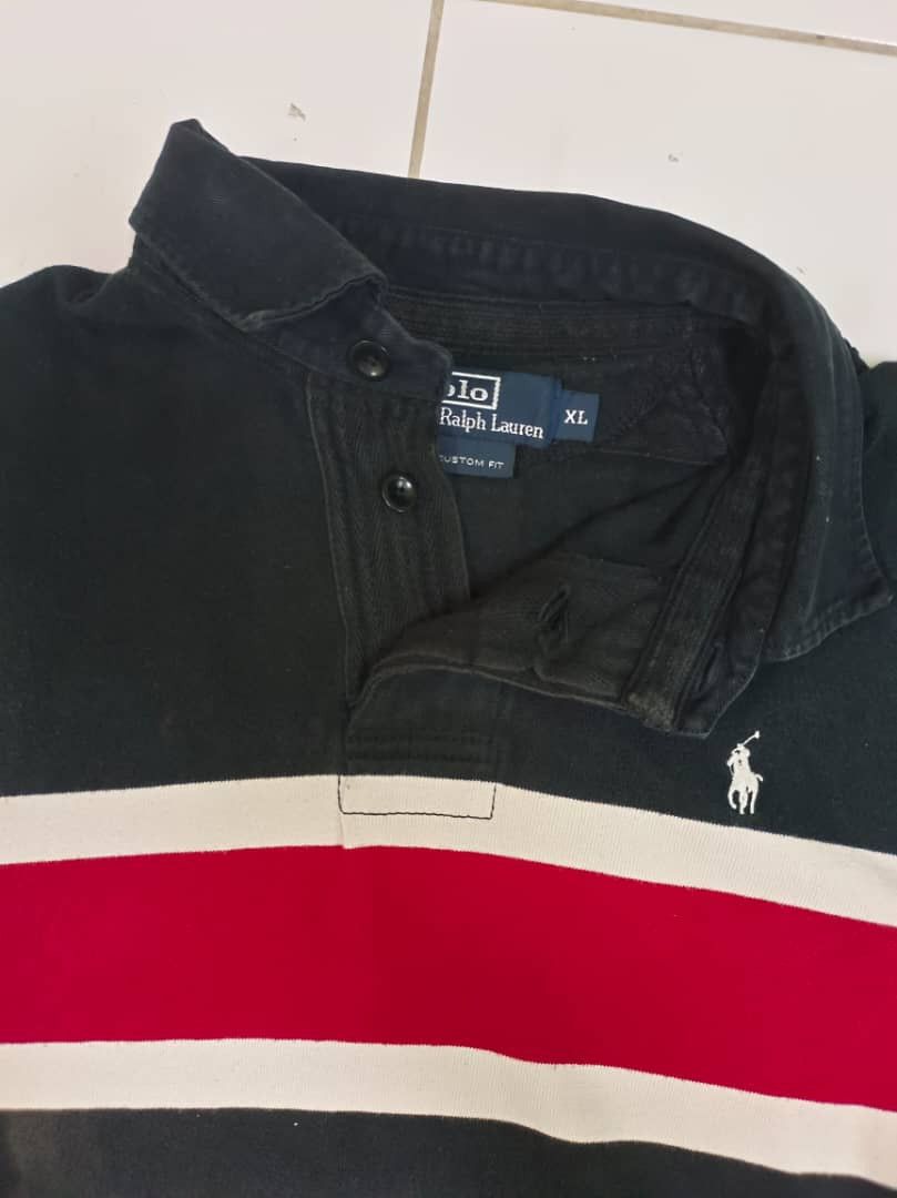 Polo Ralph Lauren Vintage Polo Ralph Lauren & Co Rugby LS T Shirt Size US XL / EU 56 / 4 - 6 Thumbnail