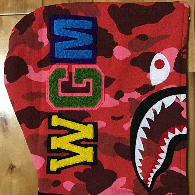 Bape × Nigo 2007 🔥NFS limited🔥 BAPE camo shark full zip hoodie Size US M / EU 48-50 / 2 - 4 Thumbnail