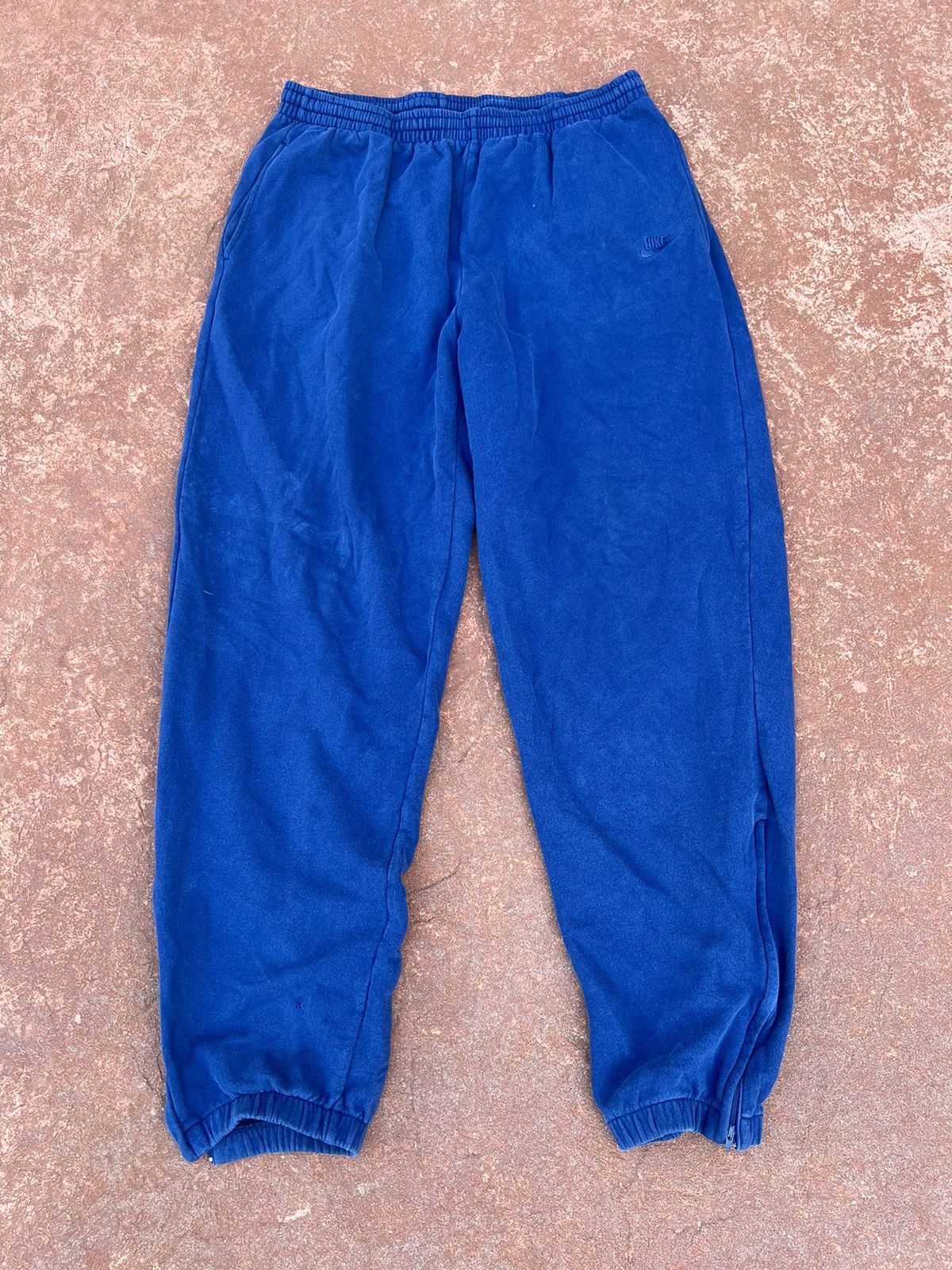 Nike Vintage 90’s Thick White Tag Nike Baggy Sweatpants Size US 34 / EU 50 - 3 Thumbnail
