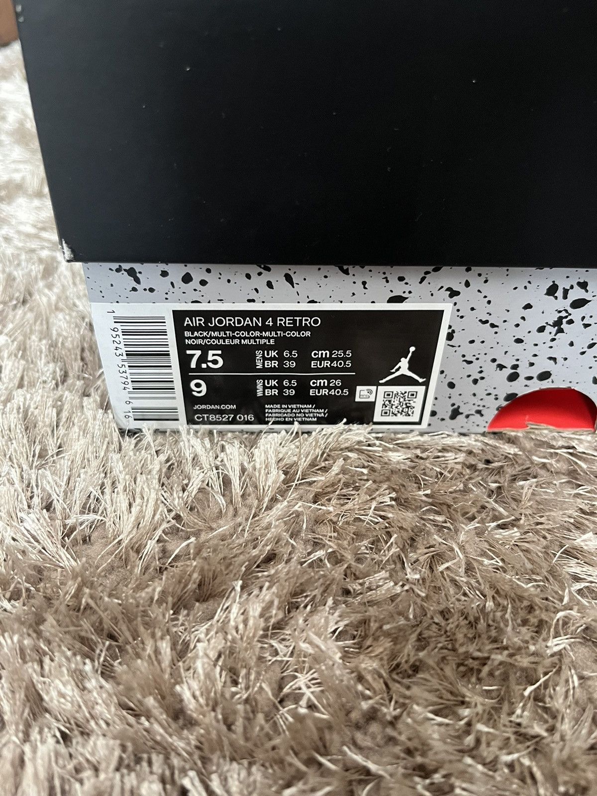 Jordan Brand × Nike Air Jordan 4 | Red Thunder Size US 7.5 / EU 40-41 - 10 Thumbnail