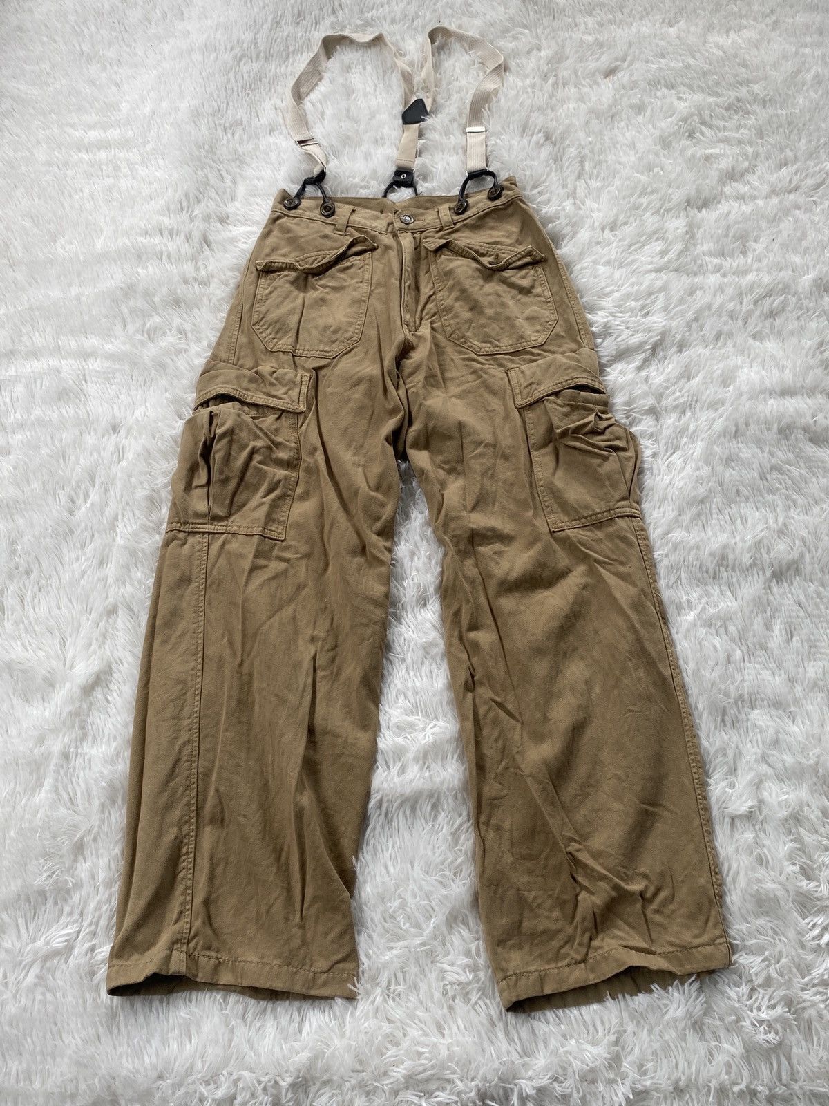 🔥BINDING NOW🔥Betty Smith brown parachute cargo pant rare