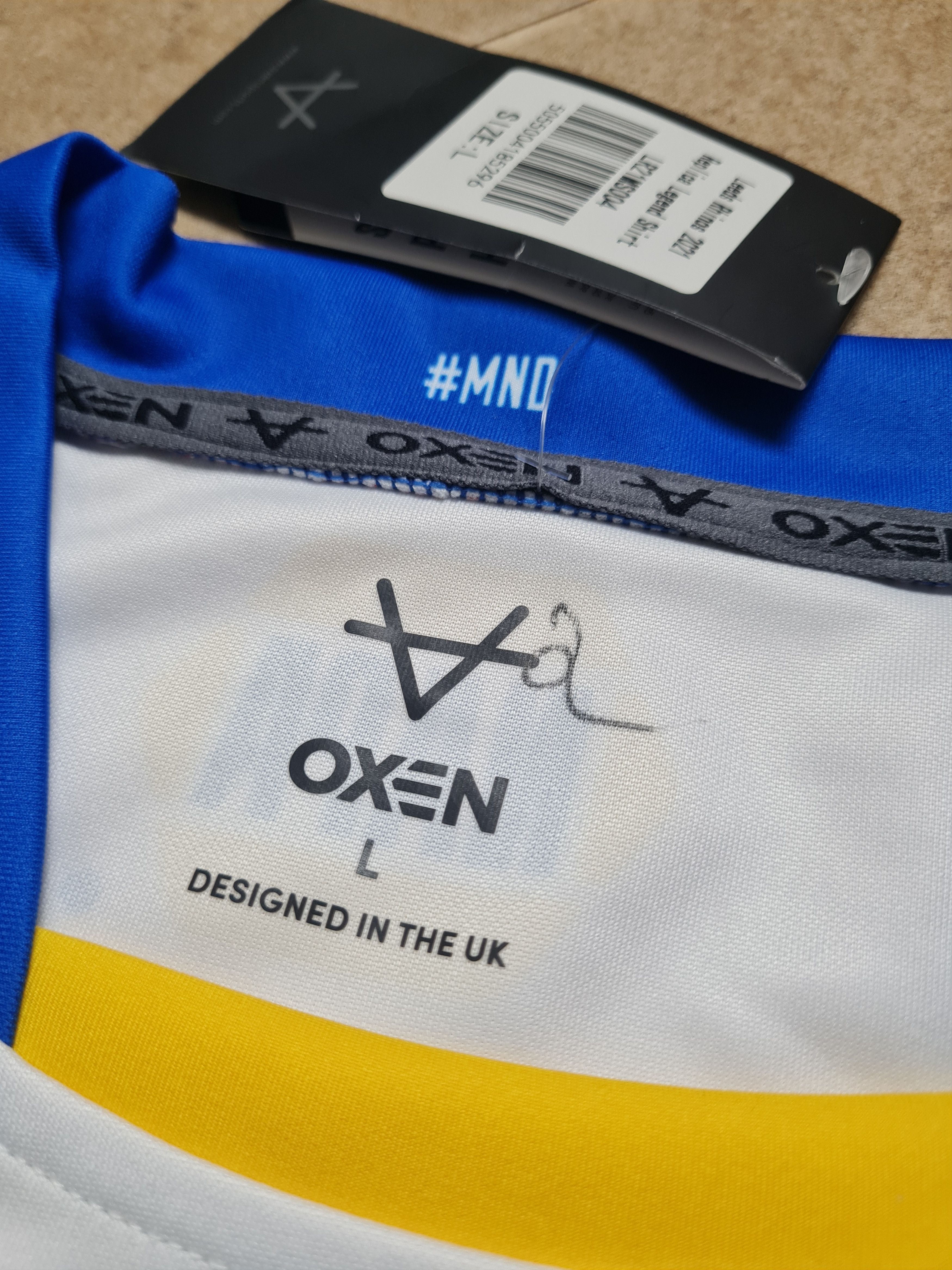 Other Rugby Shirt Jersey 2021 Leeds Oxen Limited Edition Rare L Size US L / EU 52-54 / 3 - 6 Thumbnail