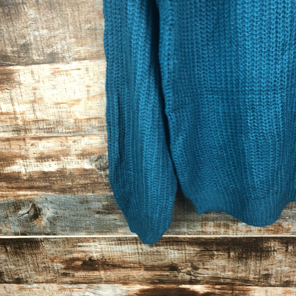 Vintage Re Edit Blue vintage Knitwear #A1902 Size US L / EU 52-54 / 3 - 7 Thumbnail