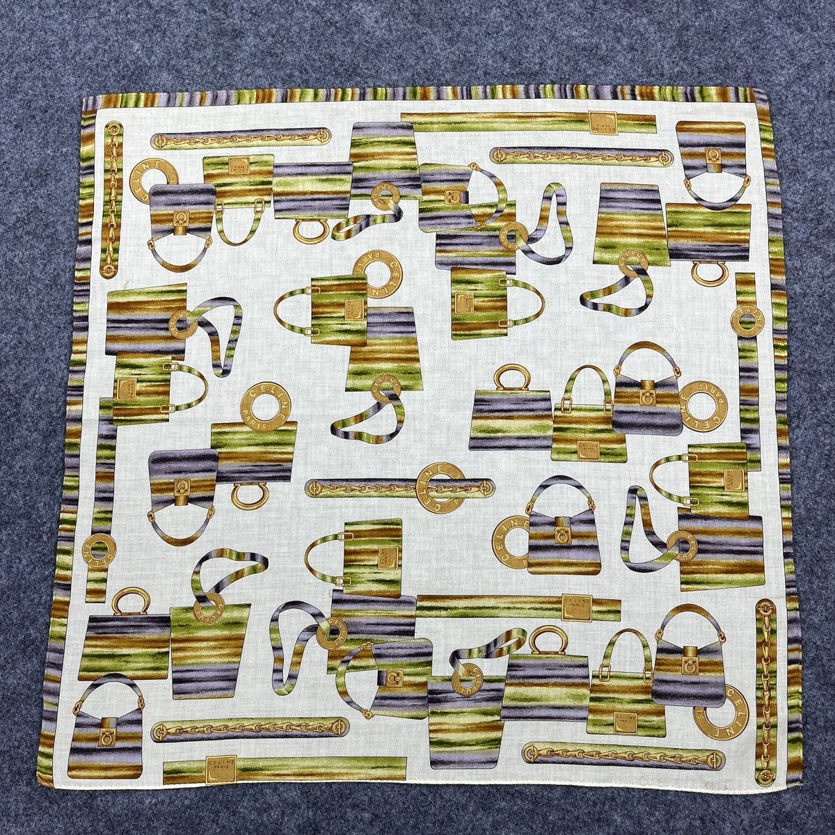 Celine Celine Handkerchief / Bandana / Neckerchief B1771 Size ONE SIZE - 1 Thumbnail