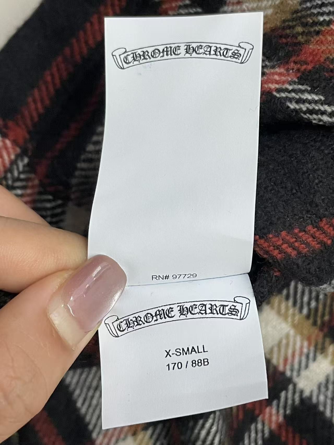 Chrome Hearts Chrome Hearts Work Dog Plaid Shirt Flannel Jacket Size US XS / EU 42 / 0 - 13 Thumbnail