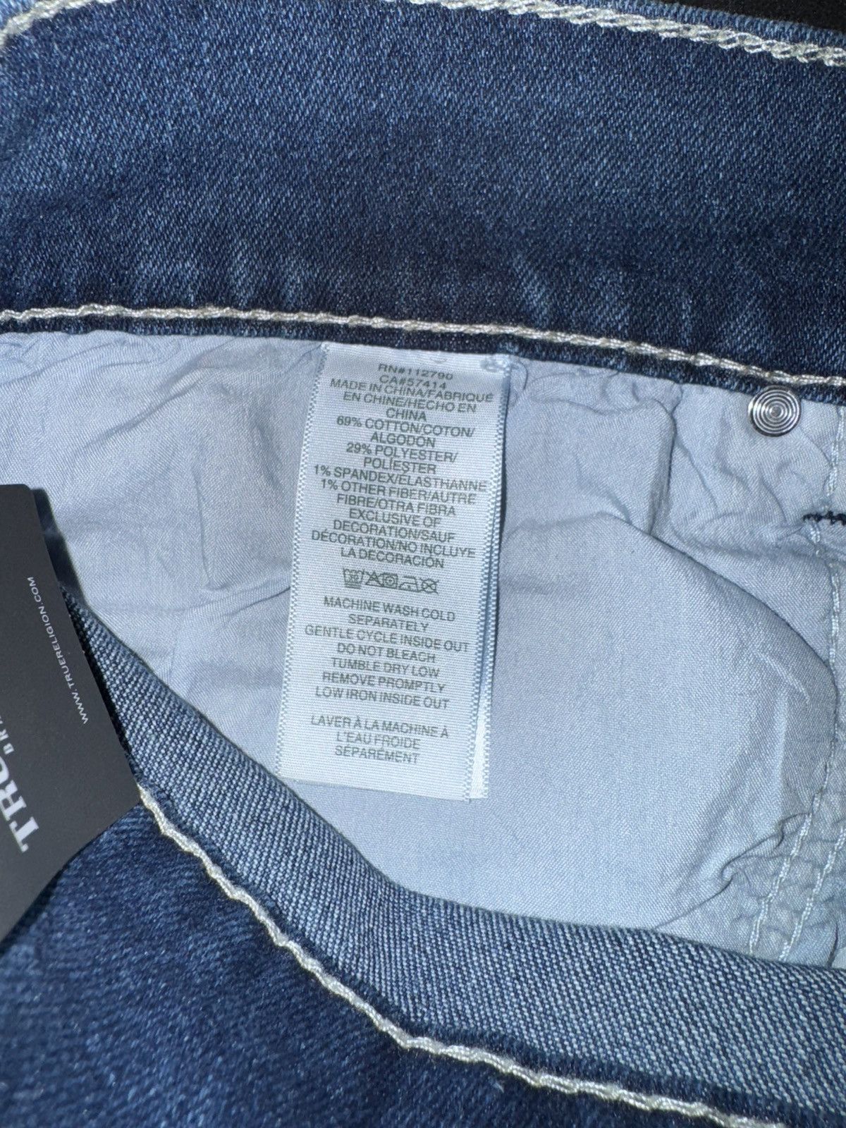 True Religion True Religon Geno Relaxed Slim Jean Size US 32 / EU 48 - 8 Thumbnail