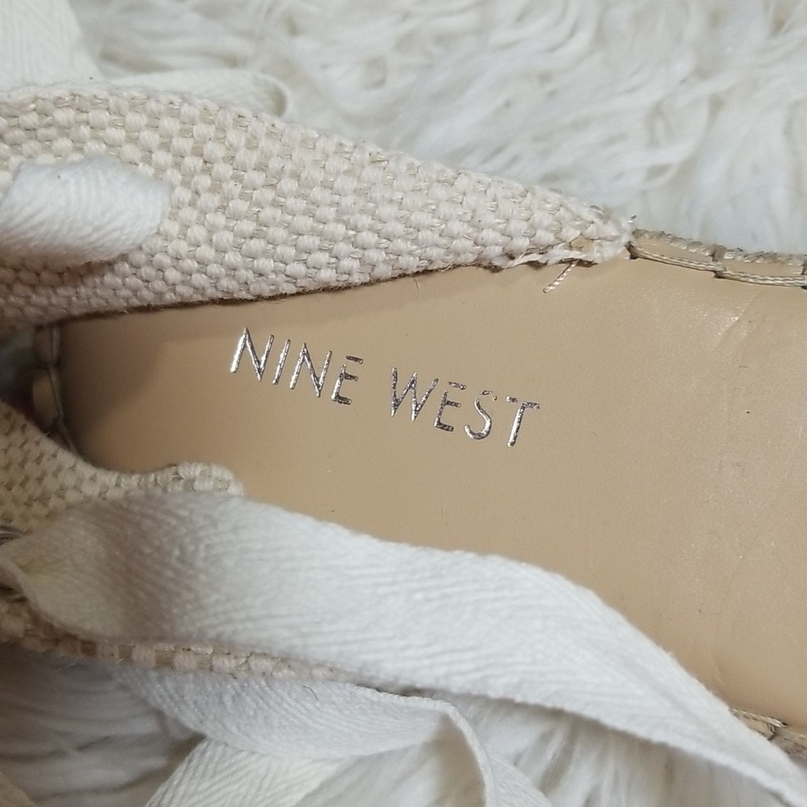 Nine West NEW! Nine West Tie Dye Ankle Tie Flats Size US 10 / IT 40 - 3 Thumbnail