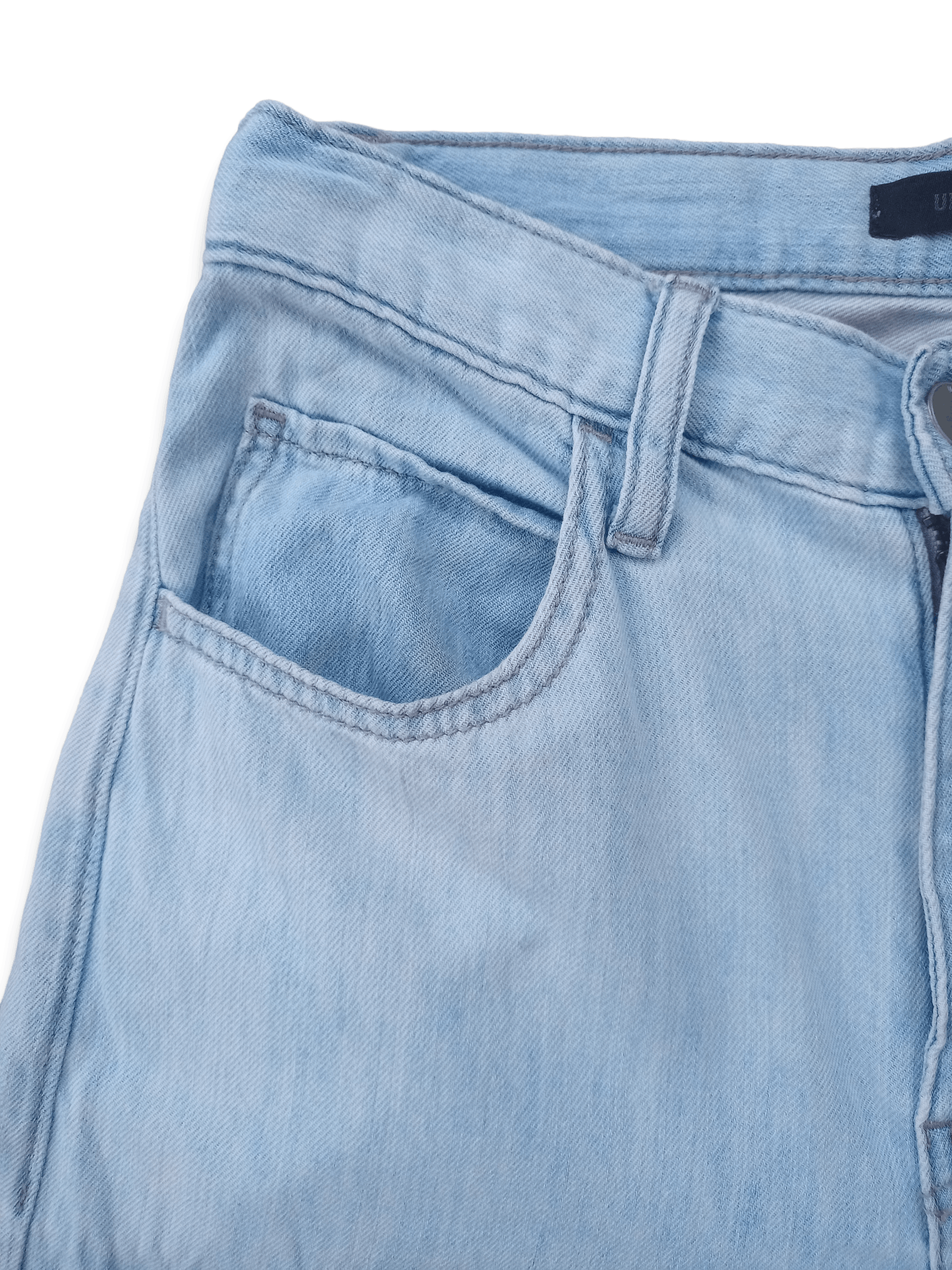 Japanese Brand × Uniqlo Vintage Japanese Uniqlo Wide Leg Baggy Flare Jeans 24x26 Size 24" / US 00 / IT 34 - 5 Thumbnail
