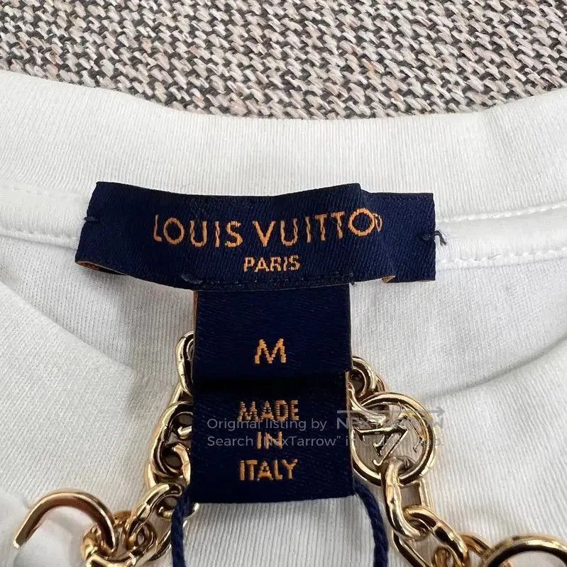 Louis Vuitton Louis Vuitton White T. Size M / US 6-8 / IT 42-44 - 3 Thumbnail