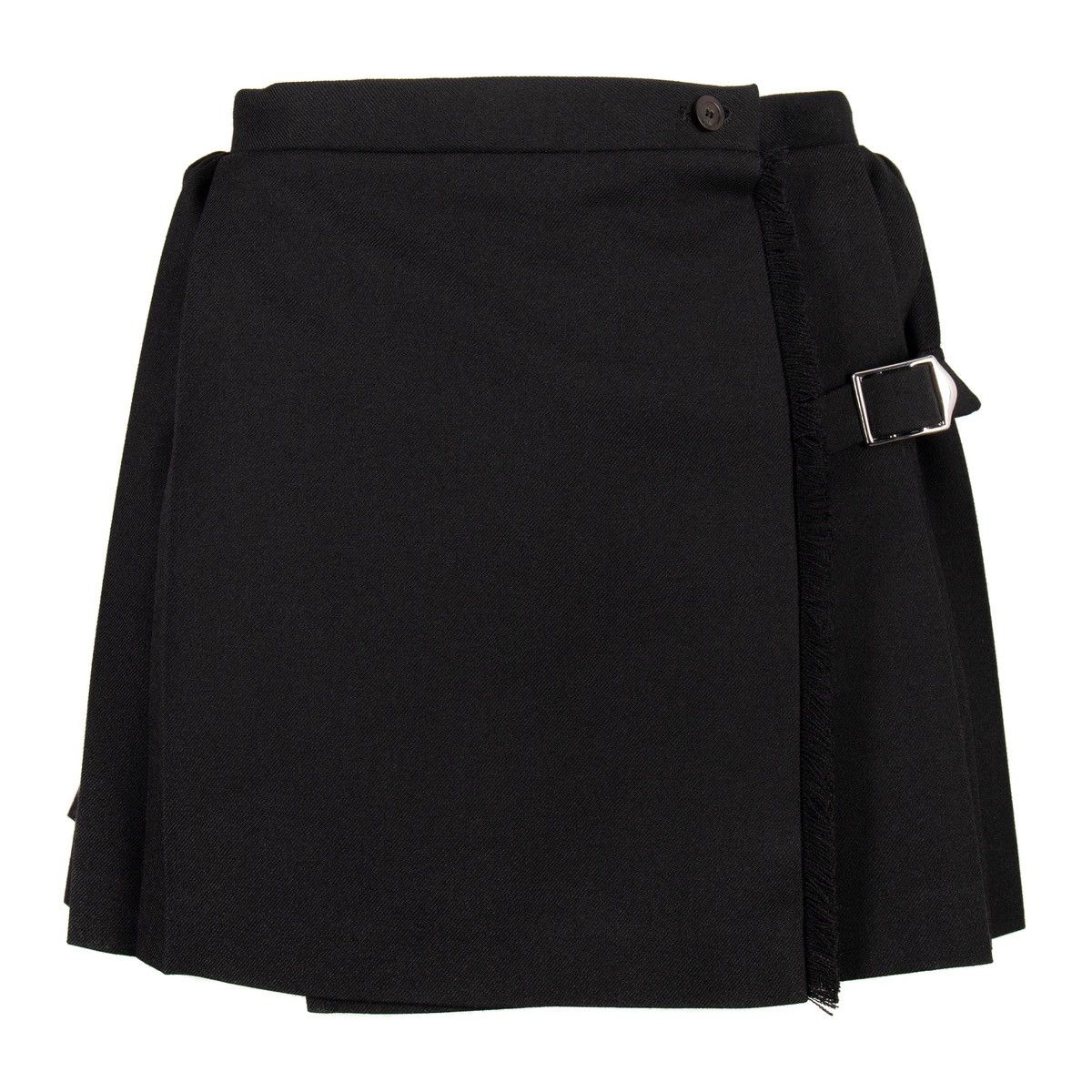 Balenciaga Balenciaga pleated wool miniskirt Size 25" / US 0 / IT 36 - 1 Thumbnail