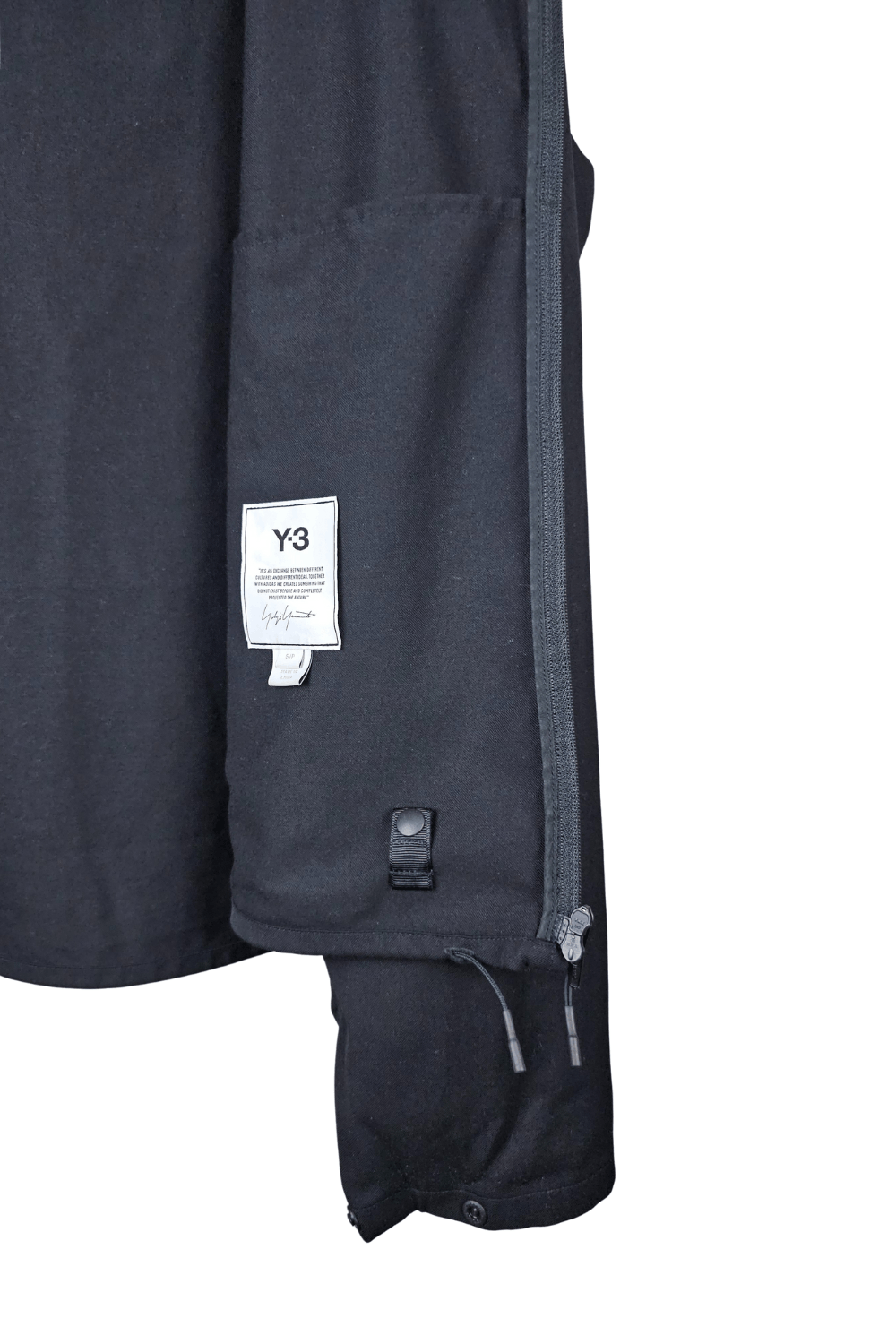 Yohji Yamamoto Y-3 (Yohji × adidas) Tech Wool Hooded Jacket — FW20 — Sz S Size US S / EU 44-46 / 1 - 16 Thumbnail