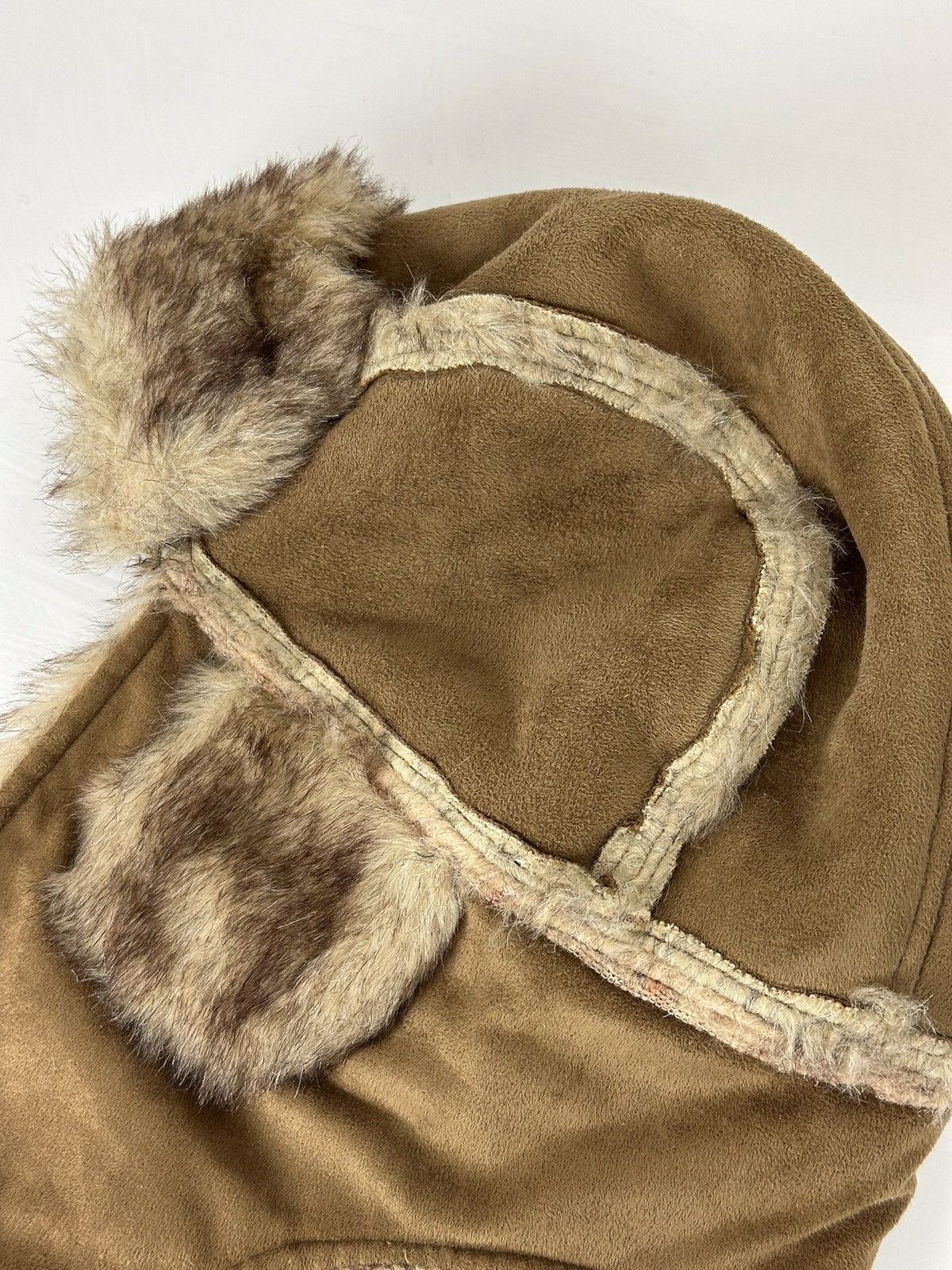 Vintage Ushanka Trapper Hat Furry Mohair Fuzzy Fur Hat Y2K Size ONE SIZE - 7 Thumbnail
