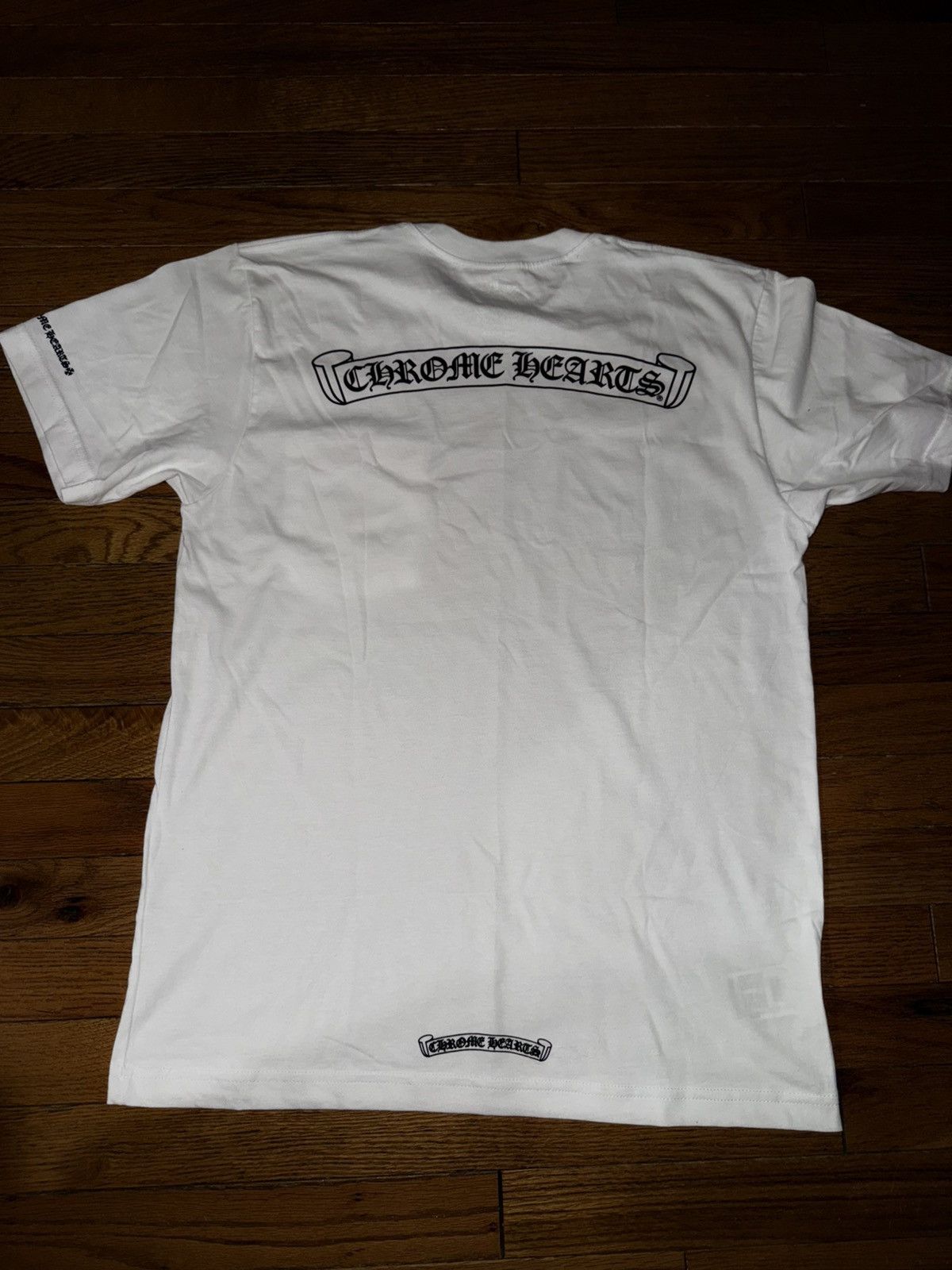 Chrome Hearts Chrome hearts basic white tee Size US M / EU 48-50 / 2 - 2 Thumbnail