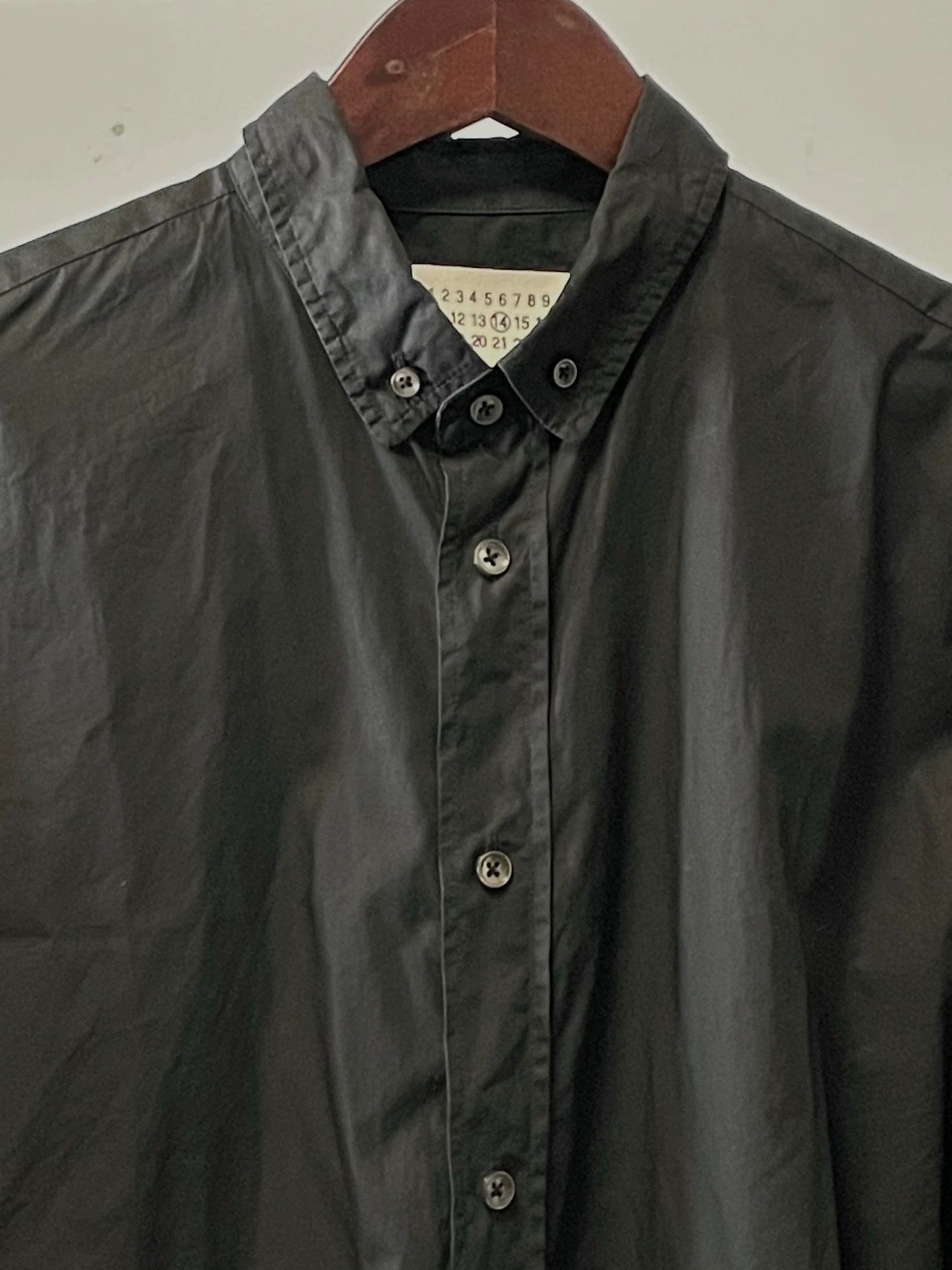 Other Maison Martin Margiela SS11 Classic Black Shirt 3M Team Size US S / EU 44-46 / 1 - 3 Thumbnail