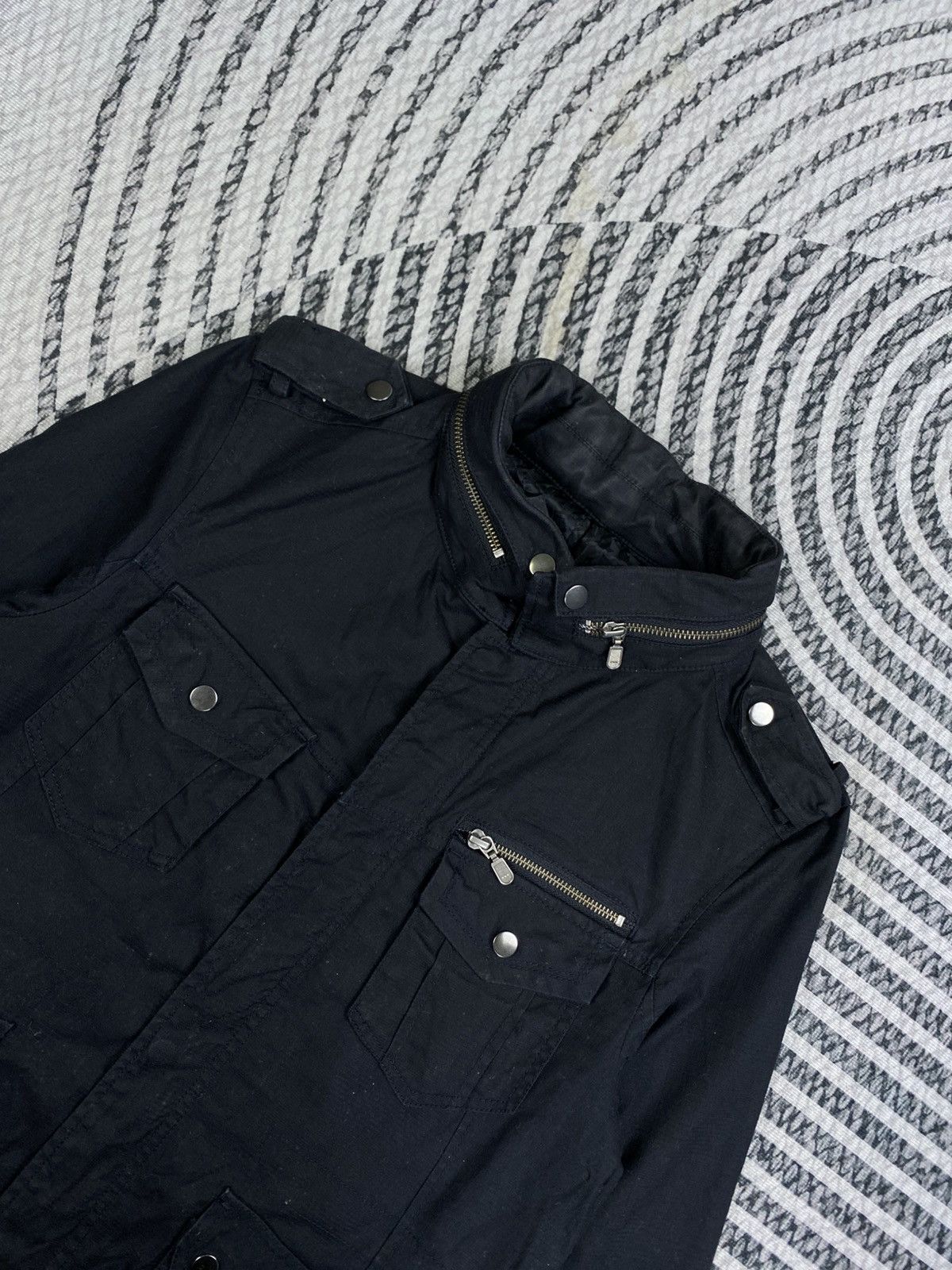 Michel Klein Klein Plus Homme Multipocket Zipper Jacket Size US S / EU 44-46 / 1 - 8 Thumbnail