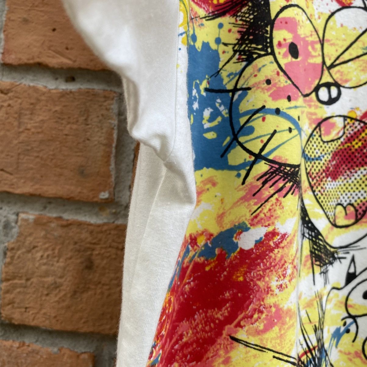 Yoshiyuki Konishi Ficce White Tee with Color Splash Print Size US M / EU 48-50 / 2 - 8 Thumbnail