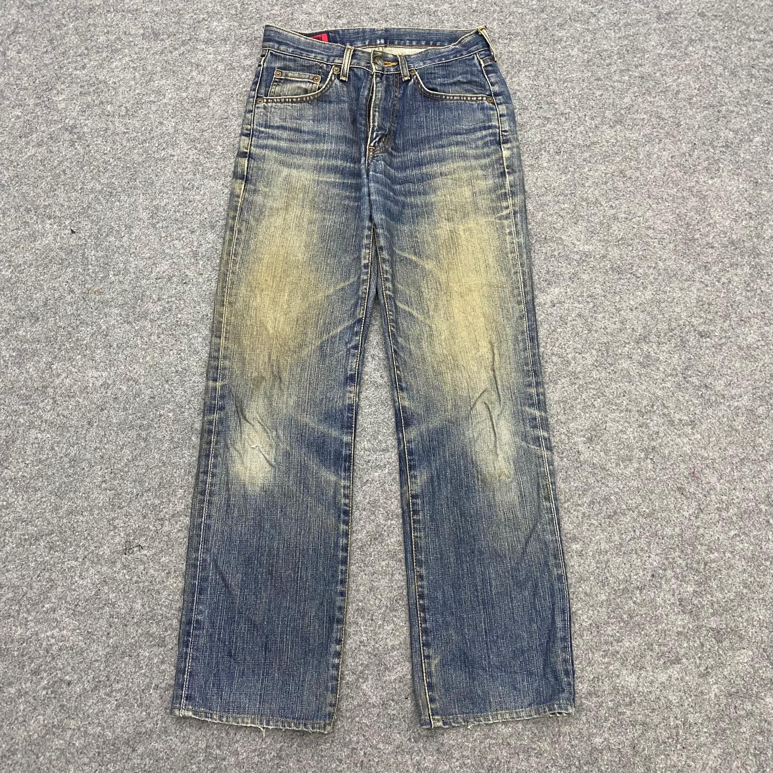 If Six Was Nine 💥Best Offer💥Vintage Edwin 503 Regular Distressed Denim Size US 29 - 1 Thumbnail
